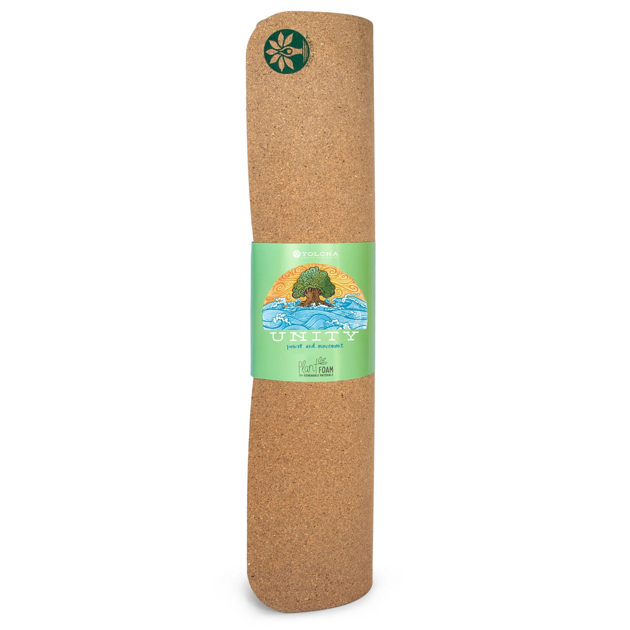 Infinite Bloom Unity Pro Cork Yoga Mat - Image 3