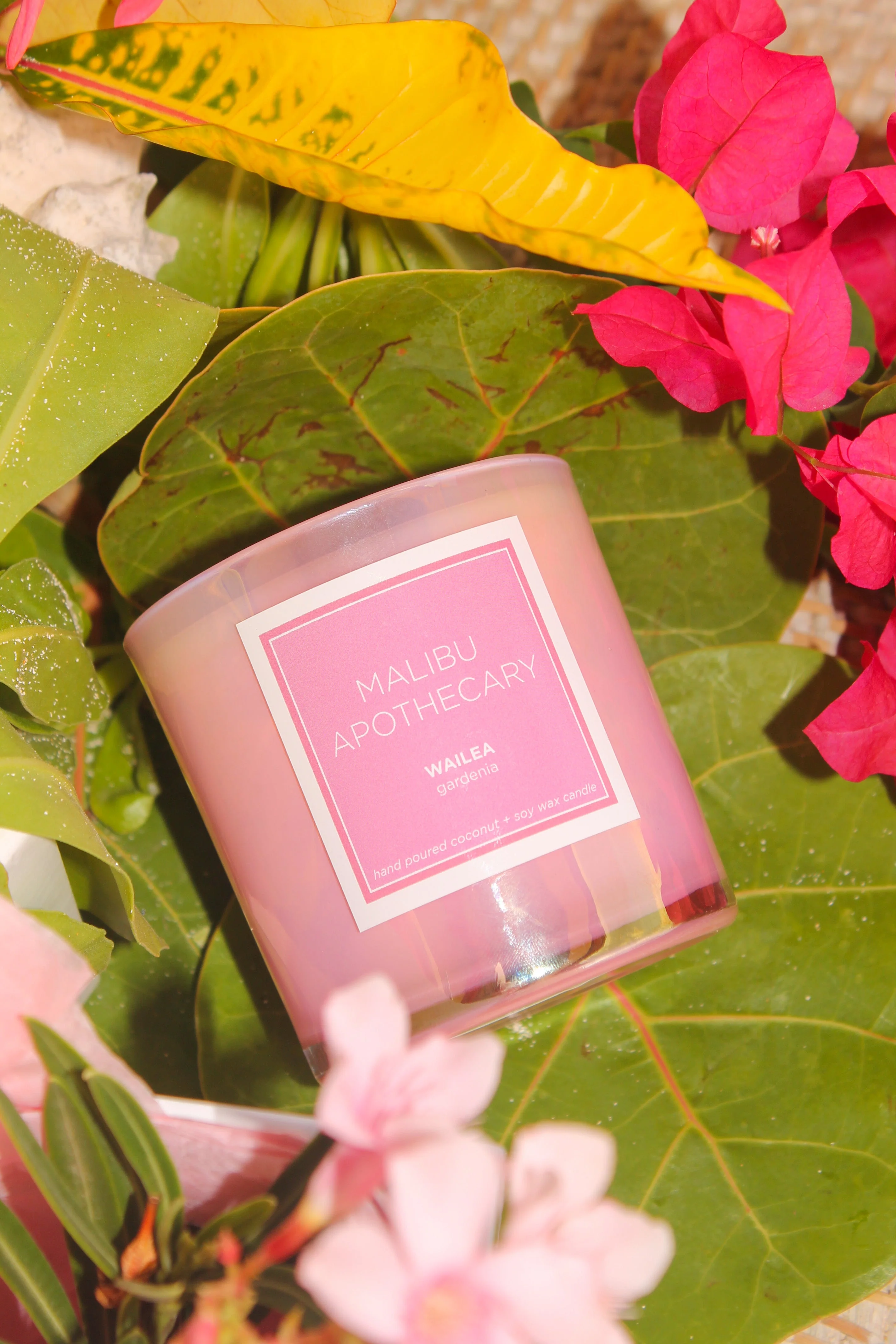Iridescent Pink Candle - Image 4