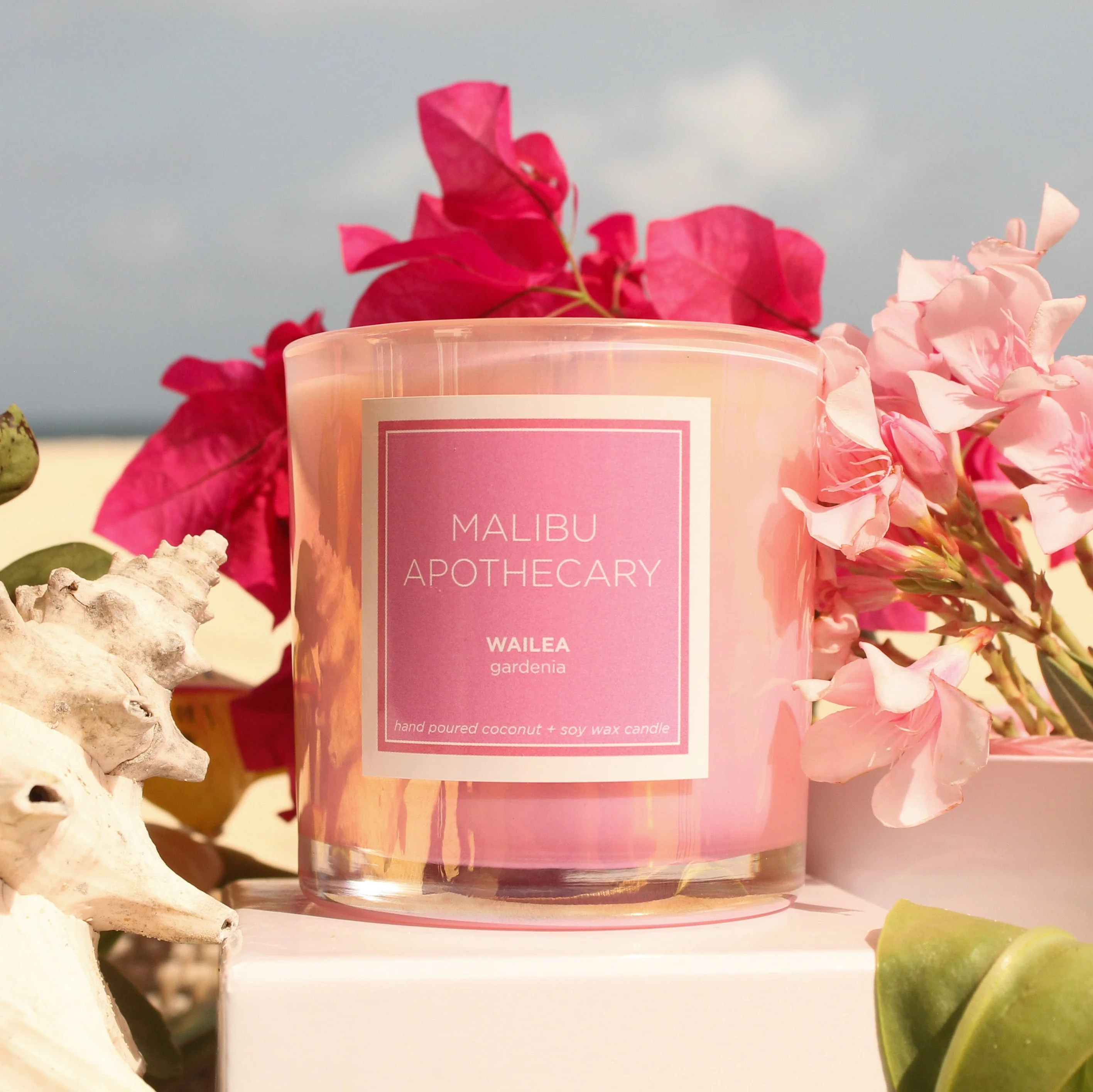 Iridescent Pink Candle - Image 5