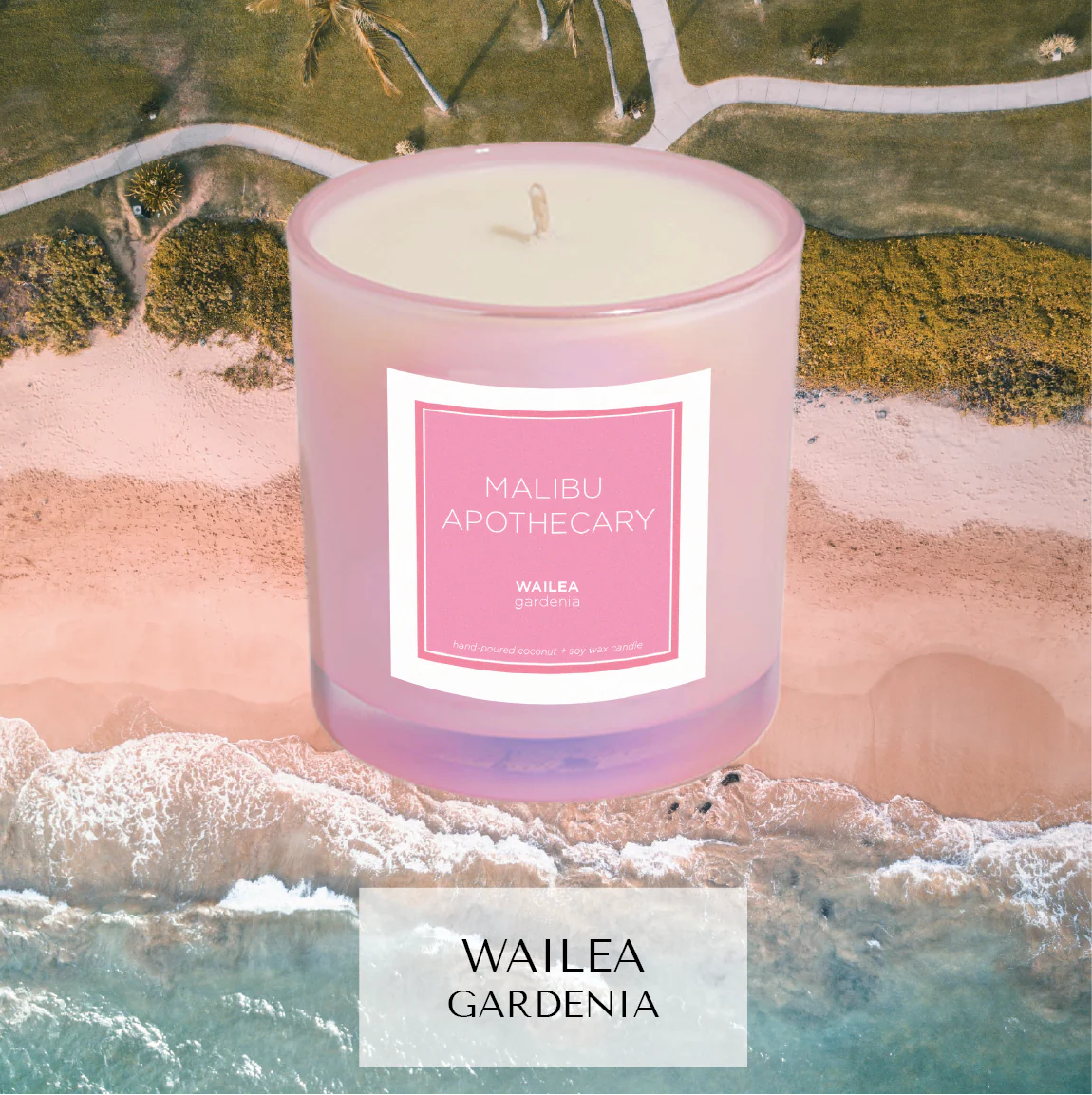Iridescent Pink Candle - Image 6