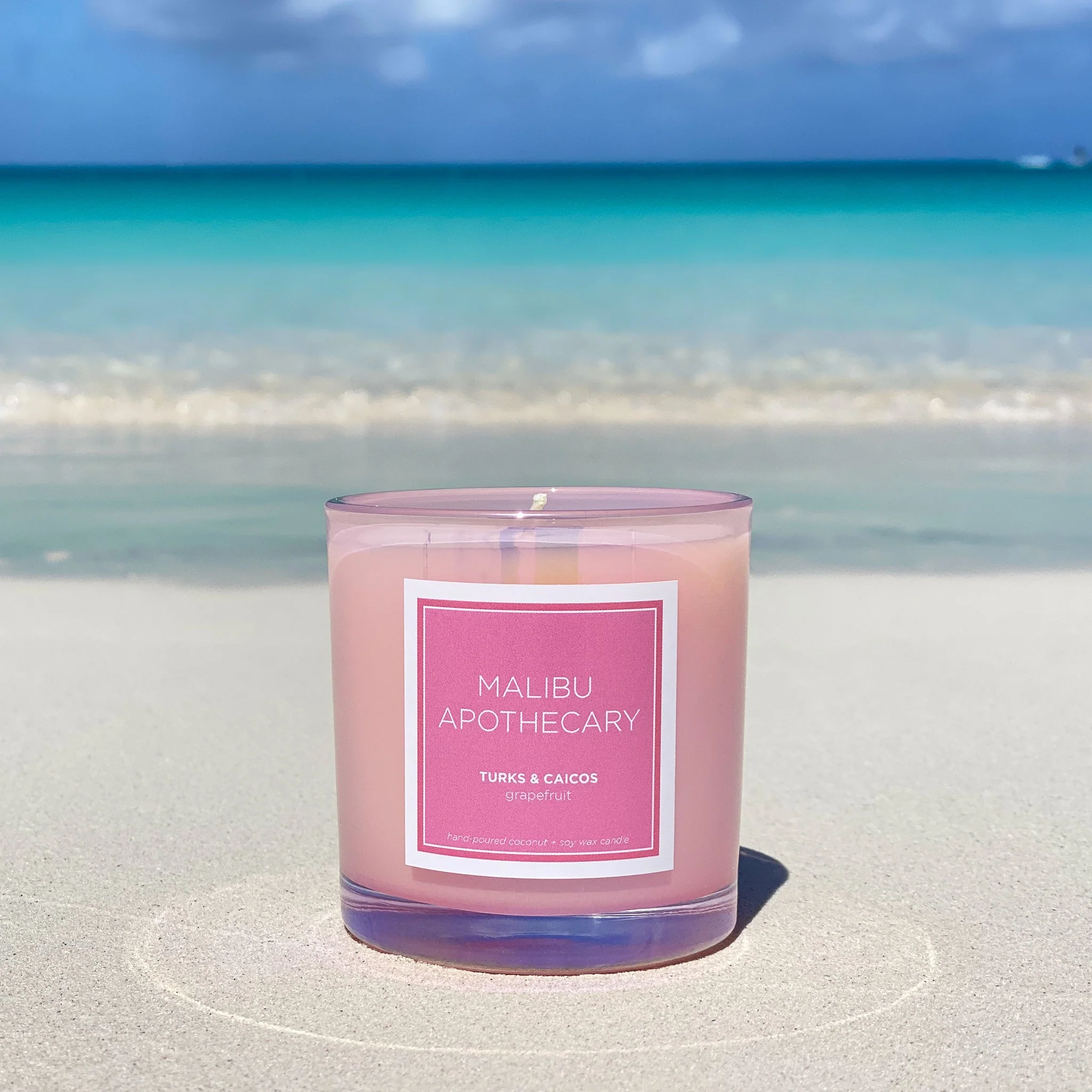 Iridescent Pink Candle - Image 8