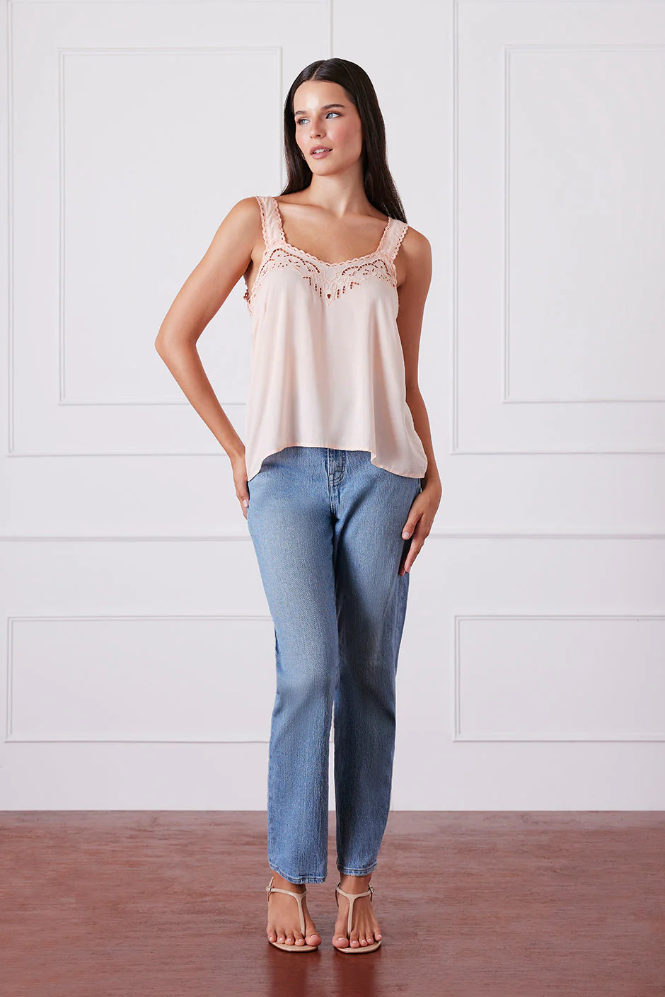 Iris Camisole in Bellini - Image 2