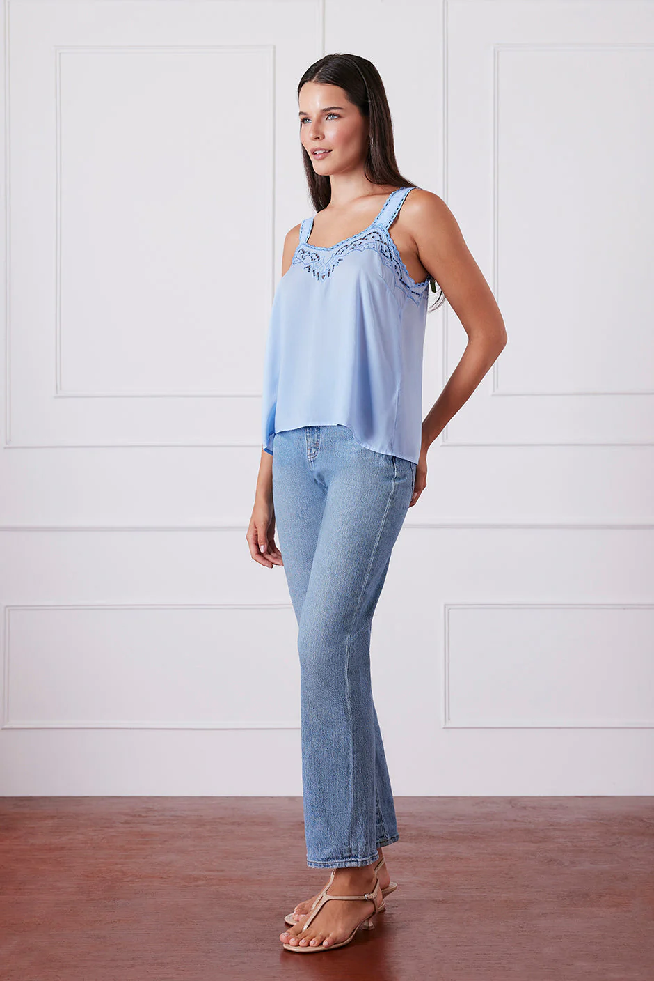 Iris Camisole in Hydrangea - Image 4
