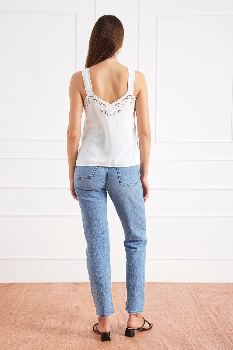 Iris Camisole in Sugar White - Image 4