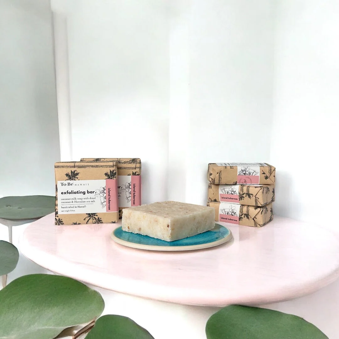 Island Tuberose Exfoliating Bar - Image 2