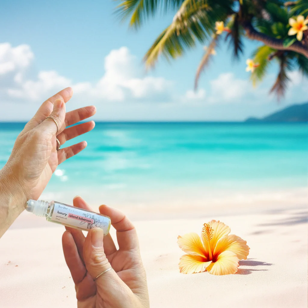 Island Tuberose Luxury Perfume Roller - Image 2
