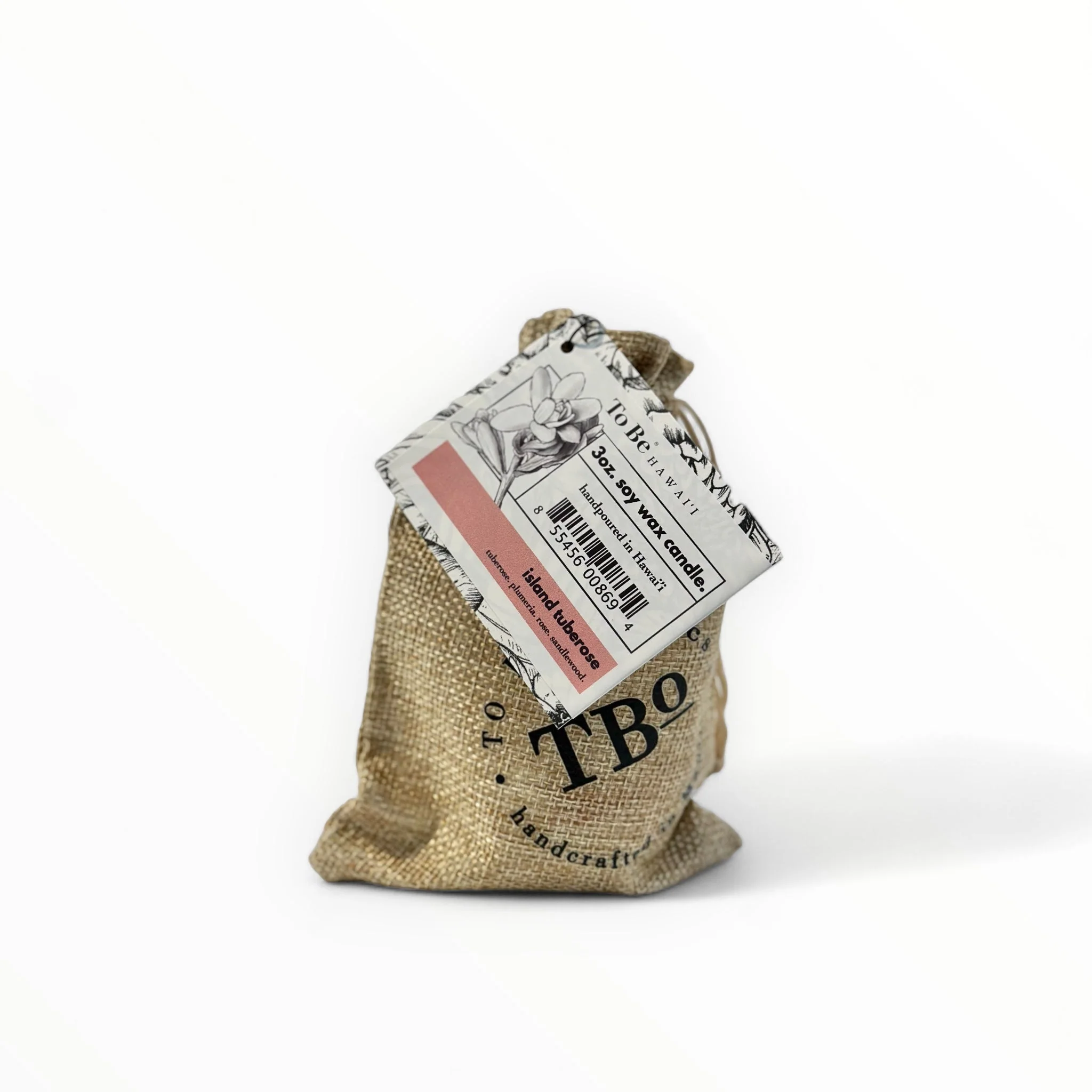 Island Tuberose Soy Wax Candle - Image 3