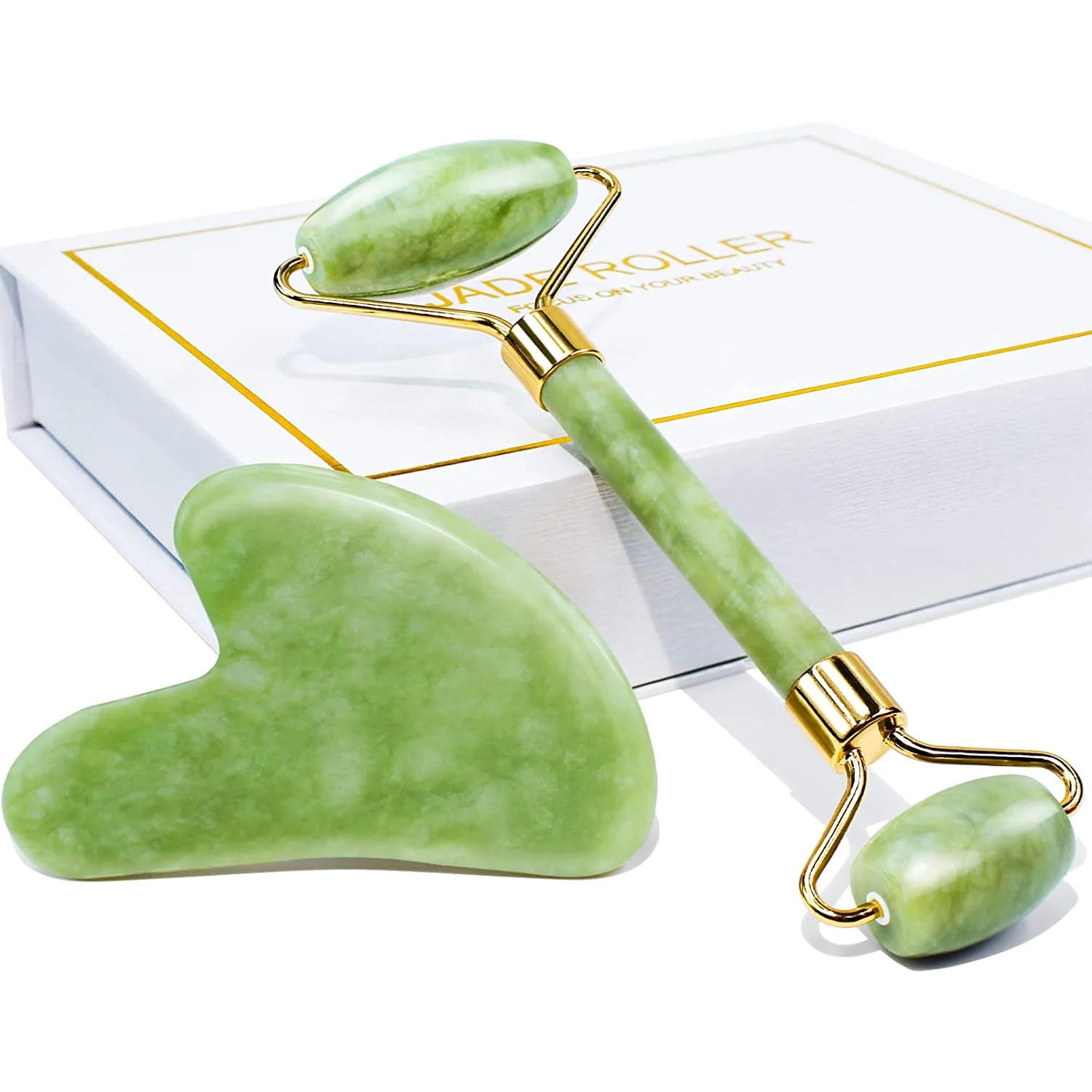 Jade Roller & Gua Sha Gift Box - Image 5