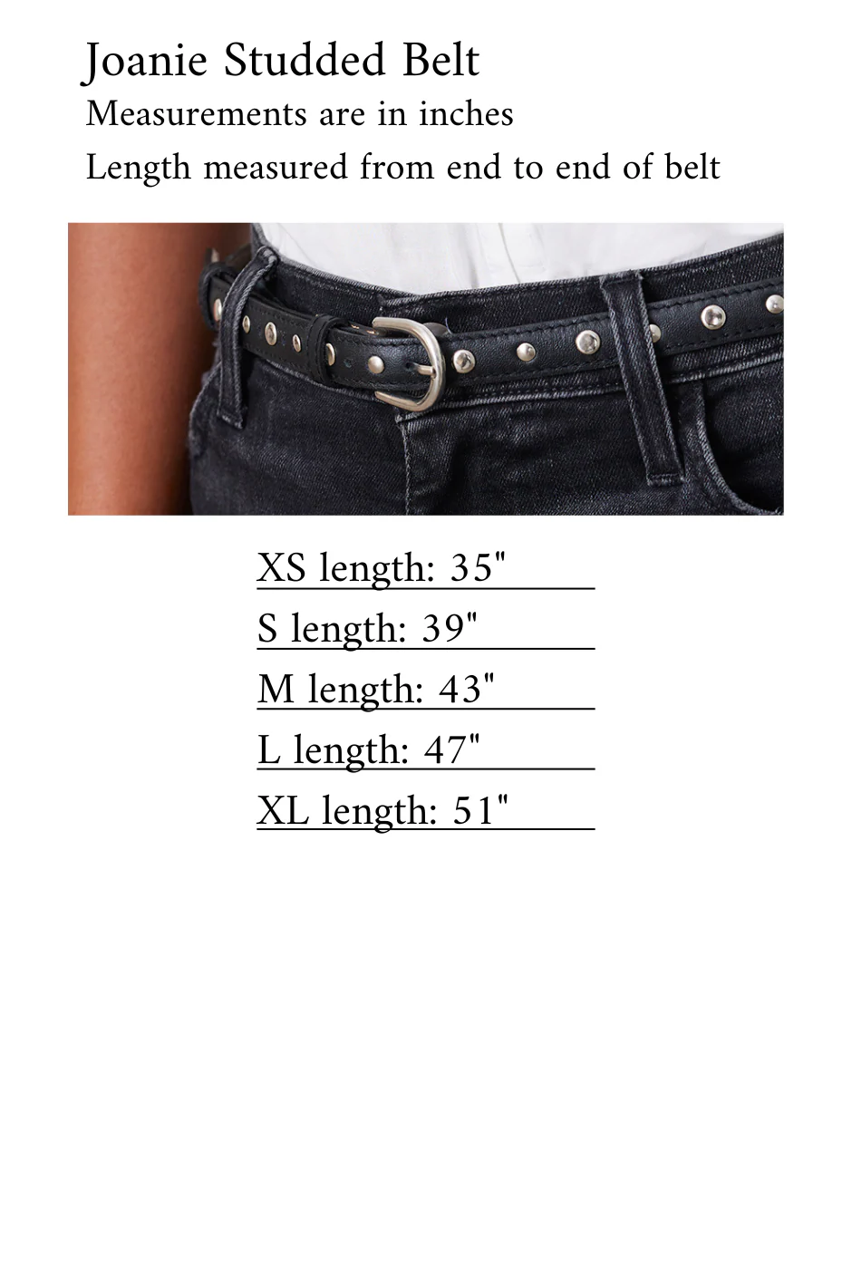 Joanie Studded Belt - Image 4