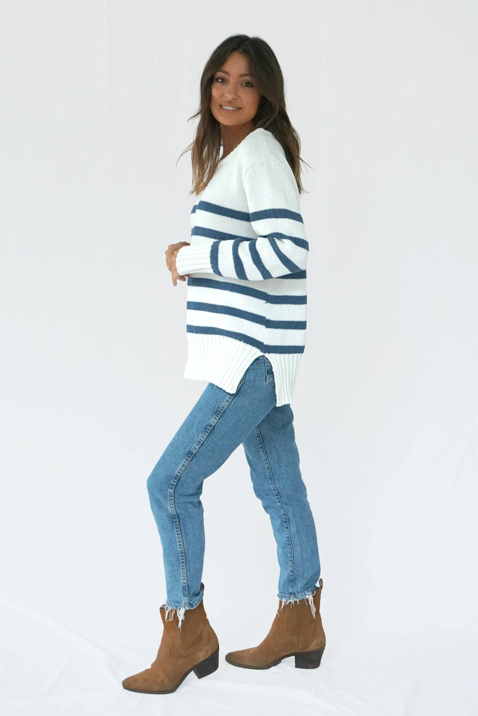 Jodi Stripe Sweater - Image 3