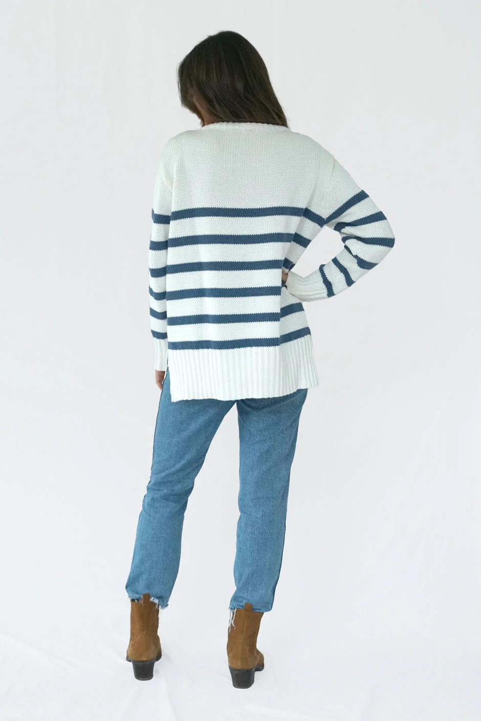 Jodi Stripe Sweater - Image 4
