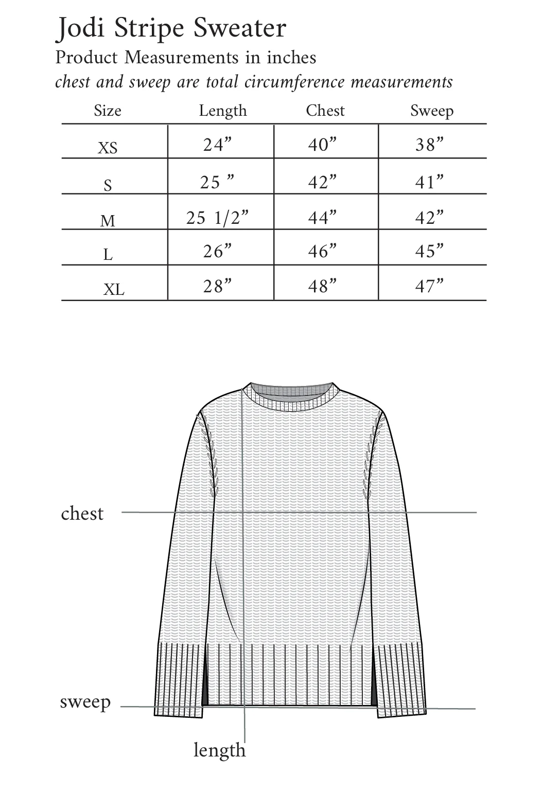 Jodi Stripe Sweater - Image 5