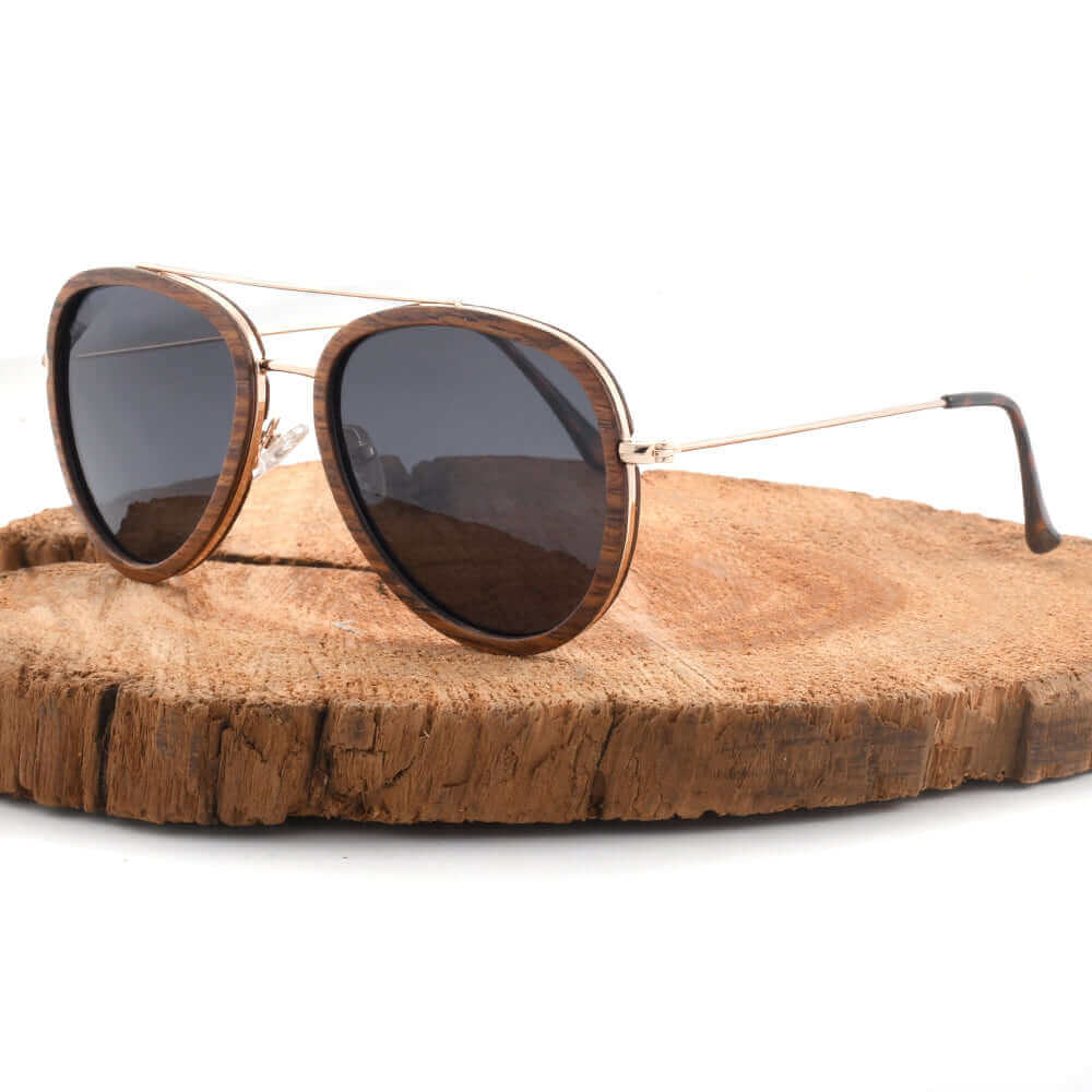 Julian - Wooden Sunglasses - Image 5