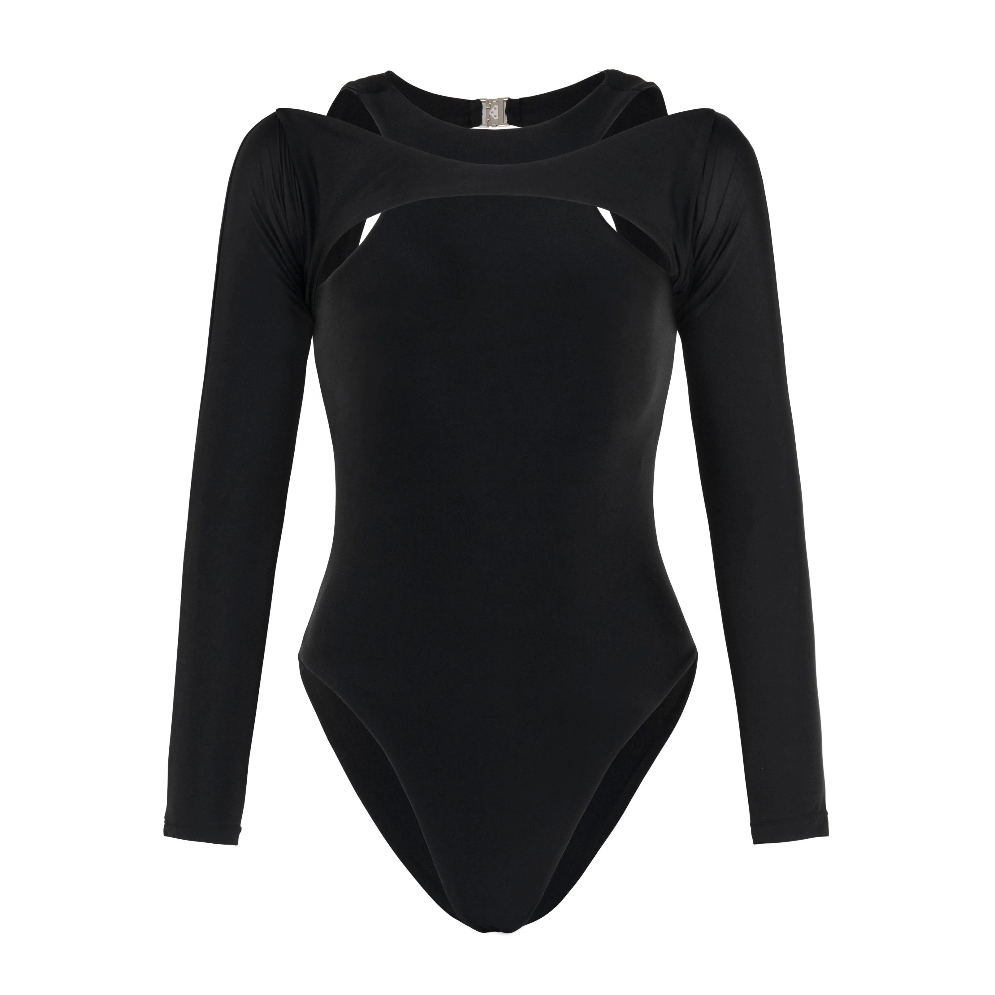 JUPITER Open-back Recycled Two-piece Swimsuit In Black - Image 5
