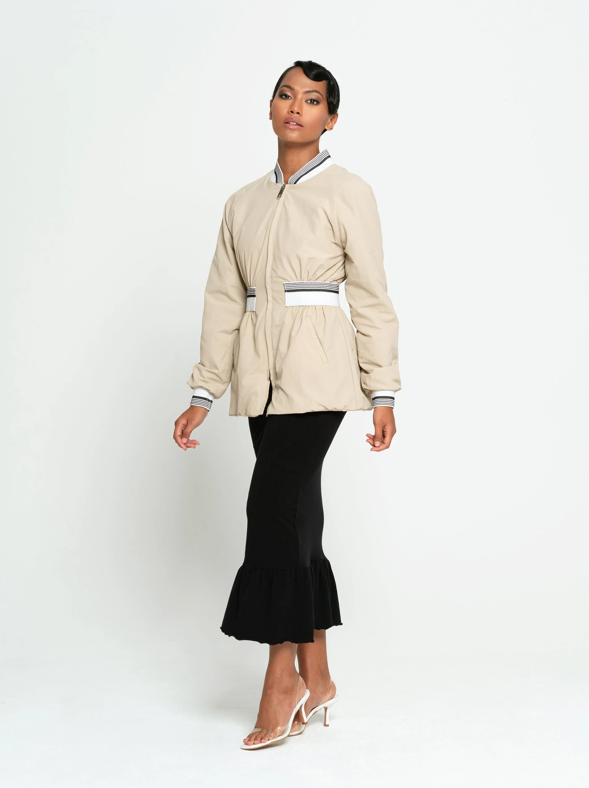 KAMALA Recycled Feminine Bomber Jacket - Image 7
