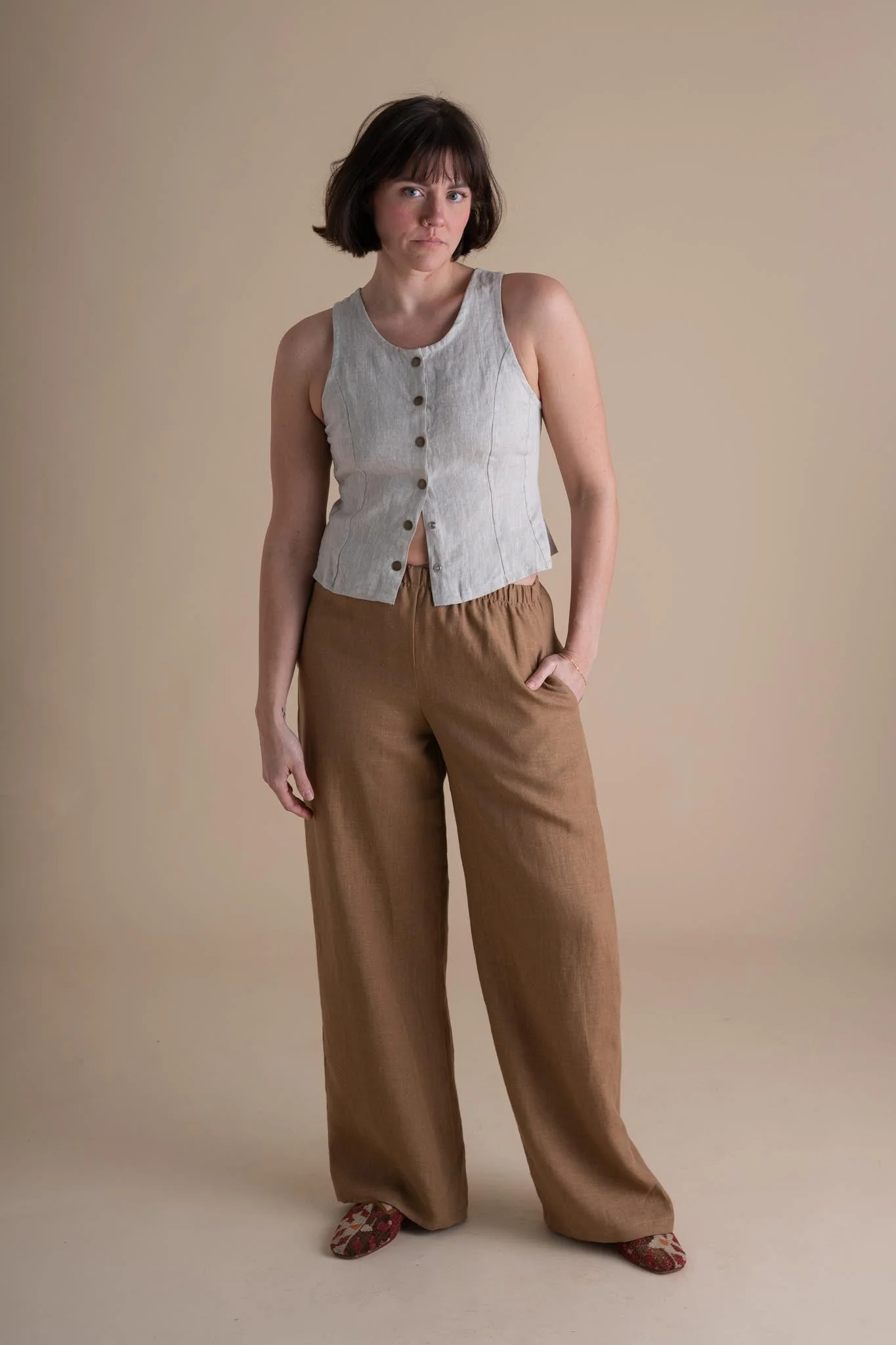 Katherine Vest (Updated) in Sand Dollar - Image 8