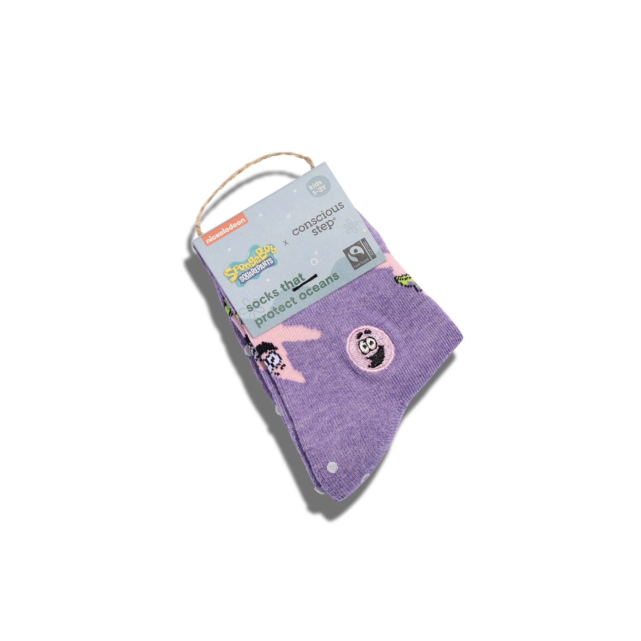 Kids Patrick Socks that Protect Oceans - Image 2