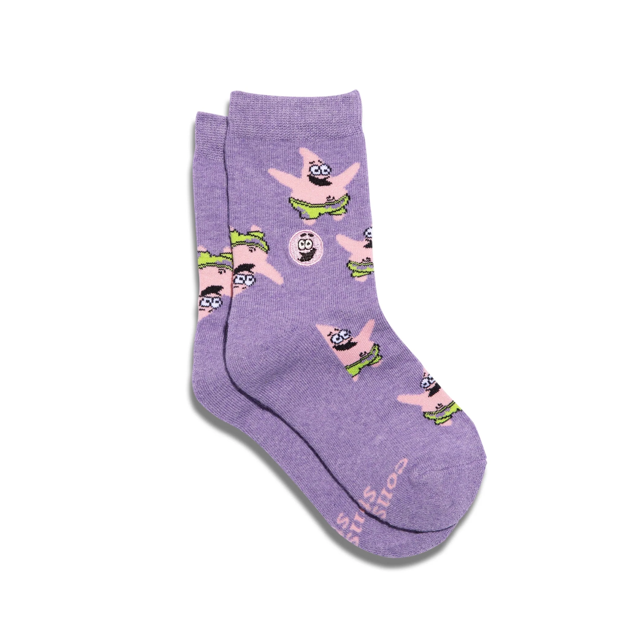 Kids Patrick Socks that Protect Oceans - Image 3
