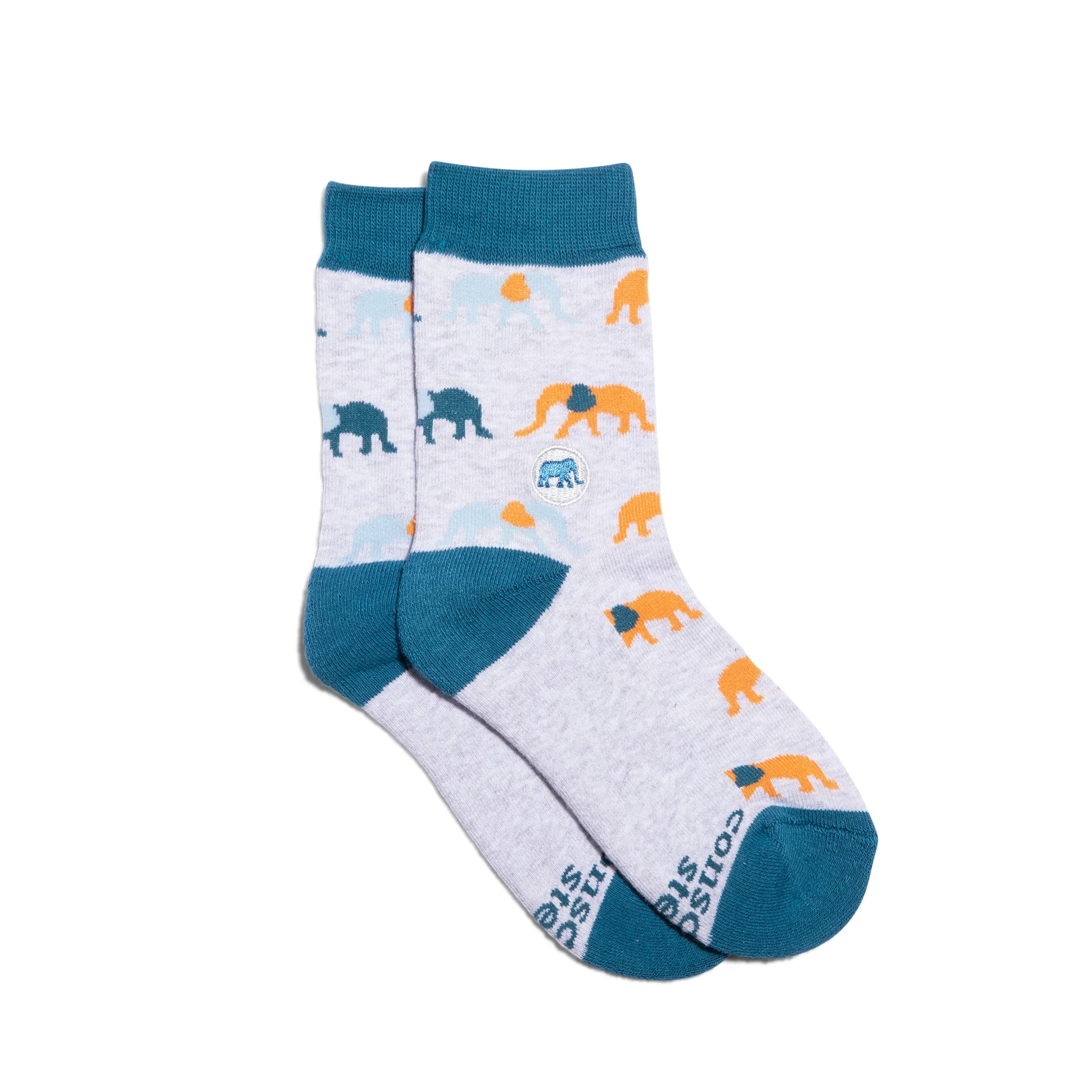 Kids Socks that Protect Elephants - Image 3