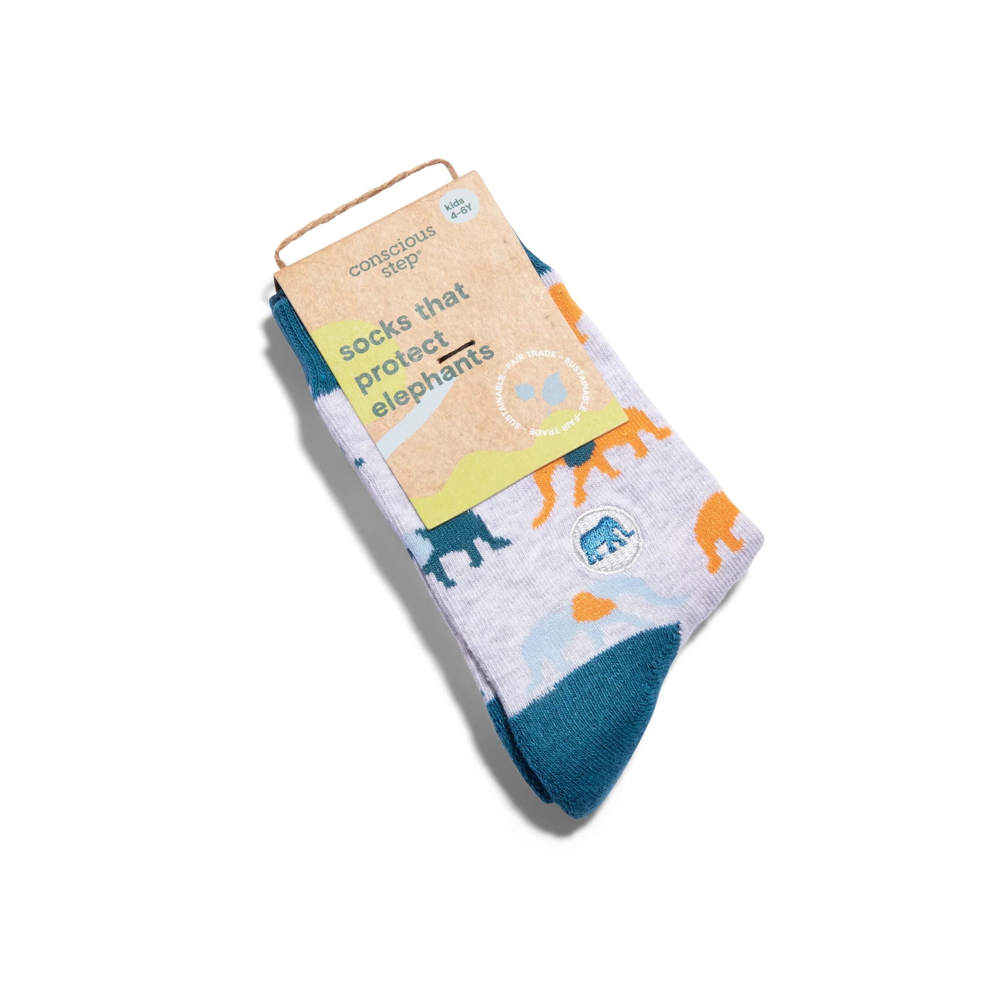 Kids Socks that Protect Elephants - Image 4