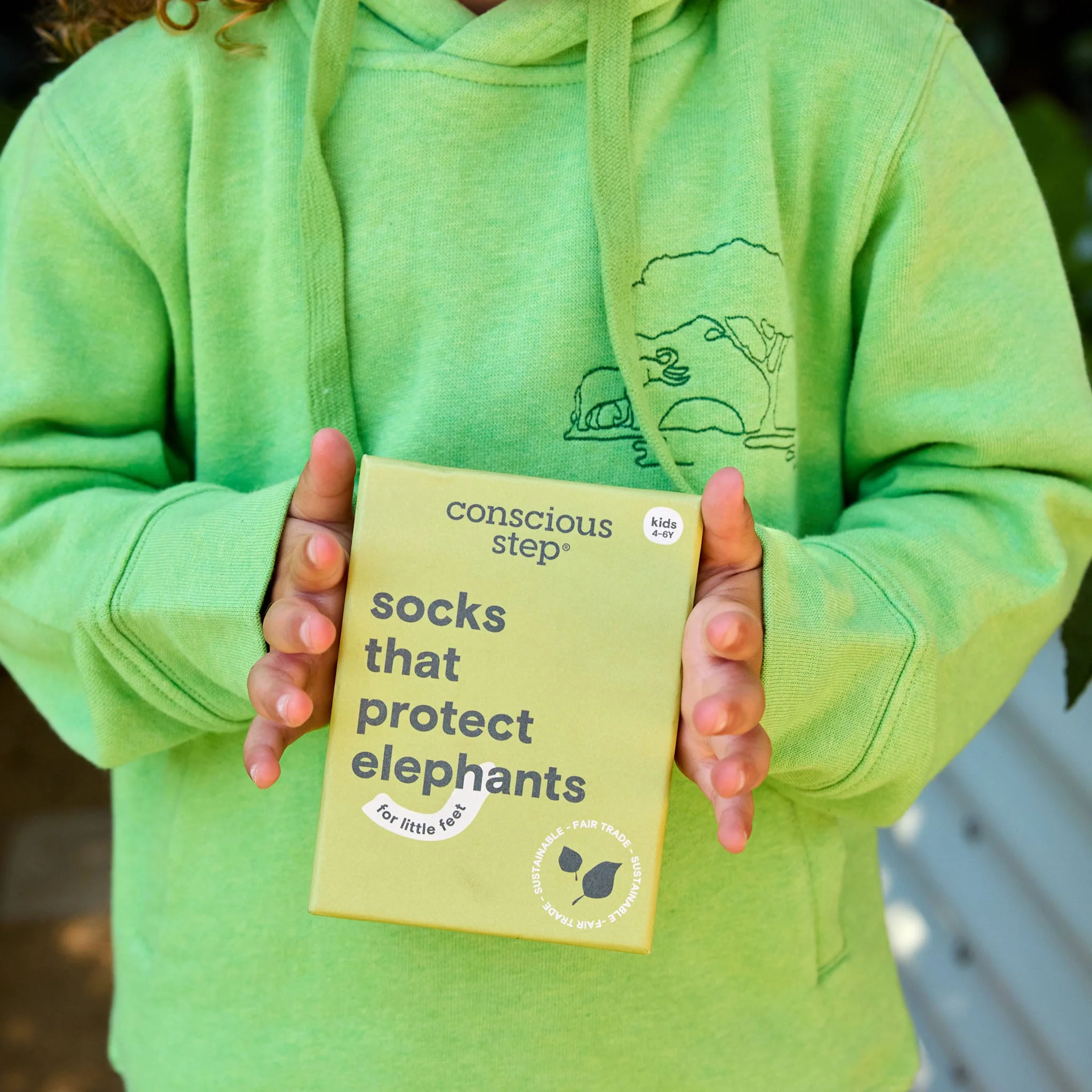 Kids Socks that Protect Elephants - Image 8