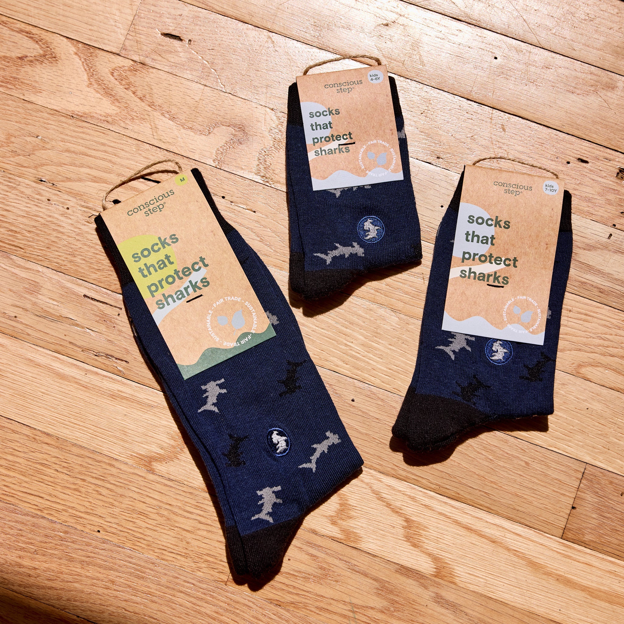 Kids Socks that Protect Sharks - Image 6