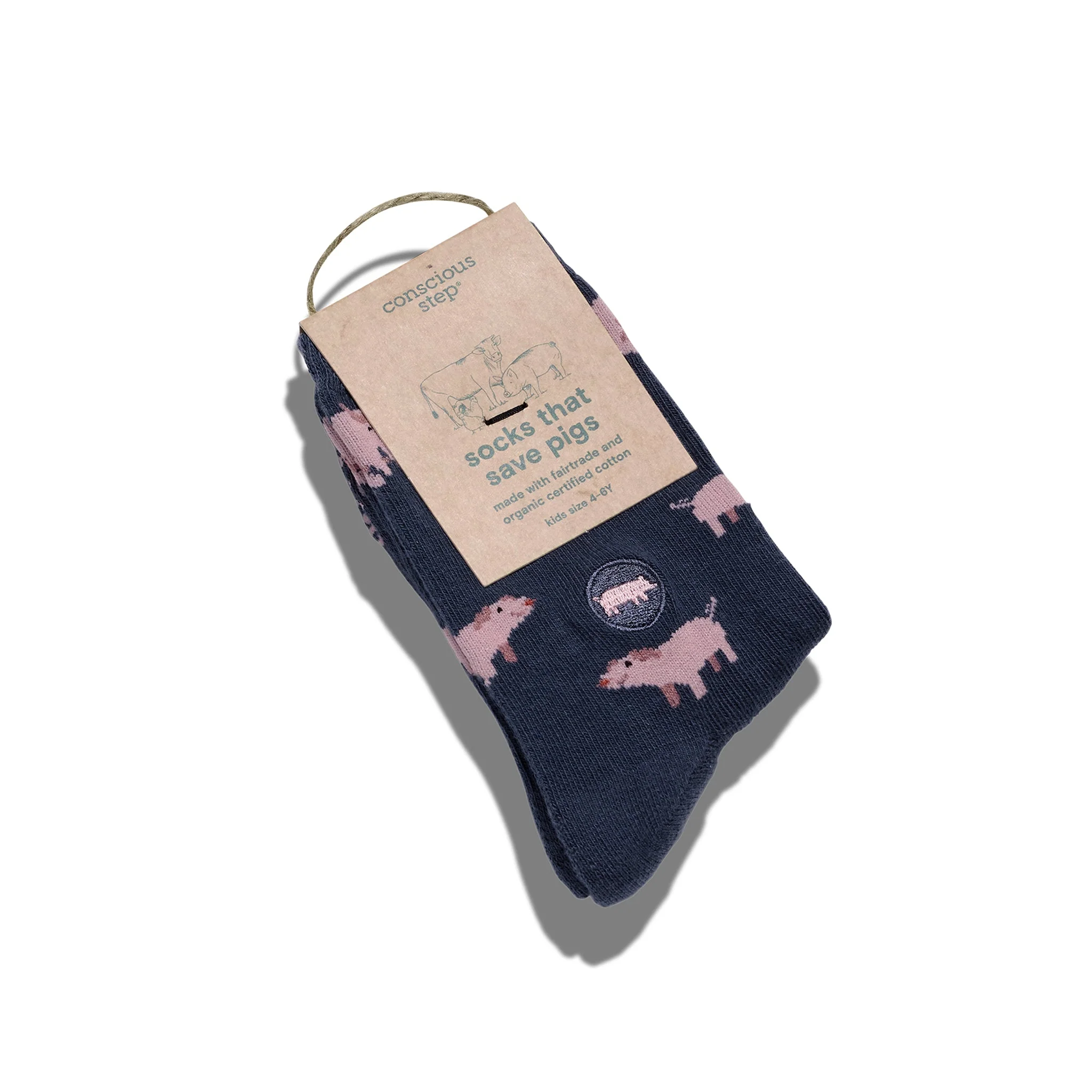 Kids Socks that Save Pigs - Image 4