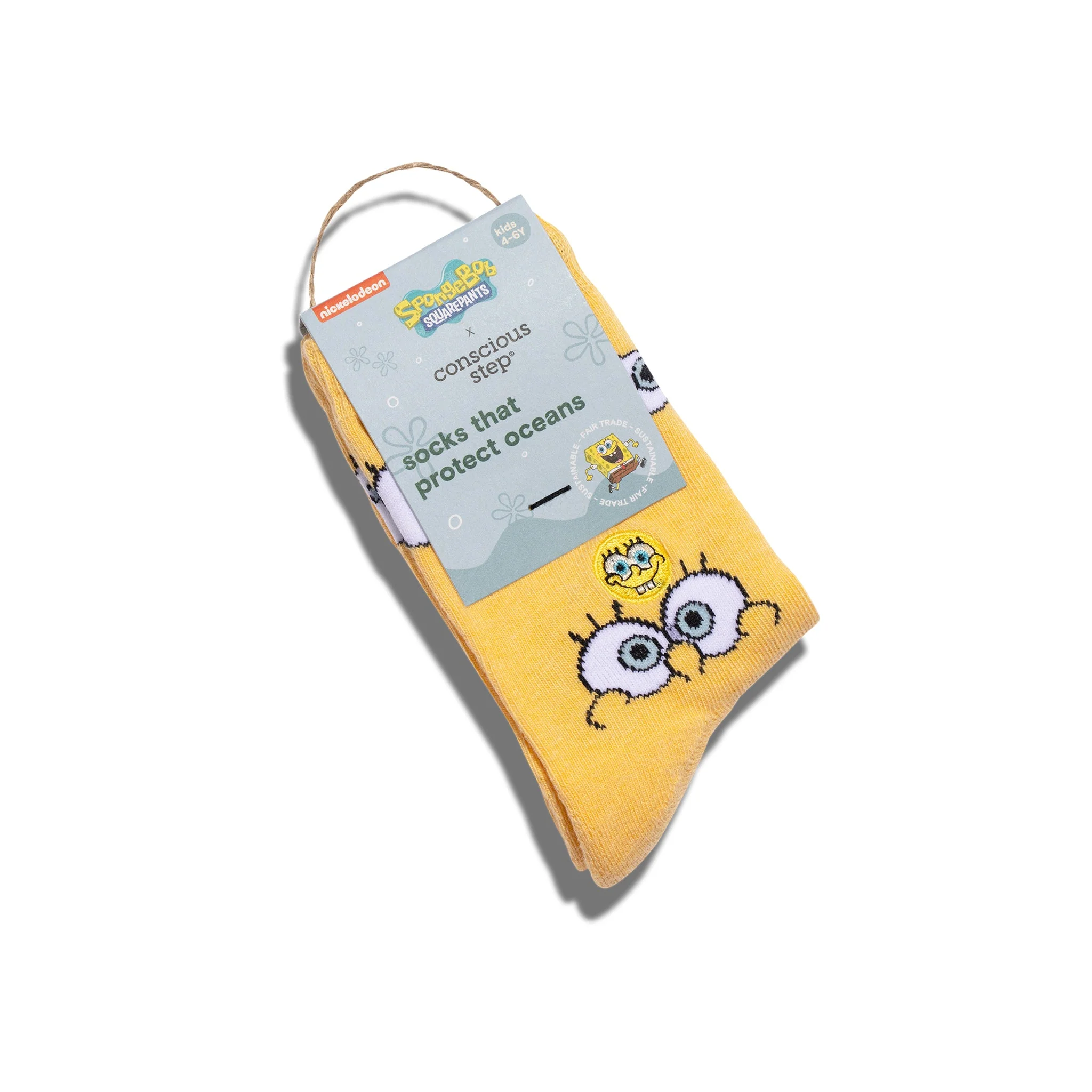 Kids SpongeBob Socks that Protect Oceans - Image 4