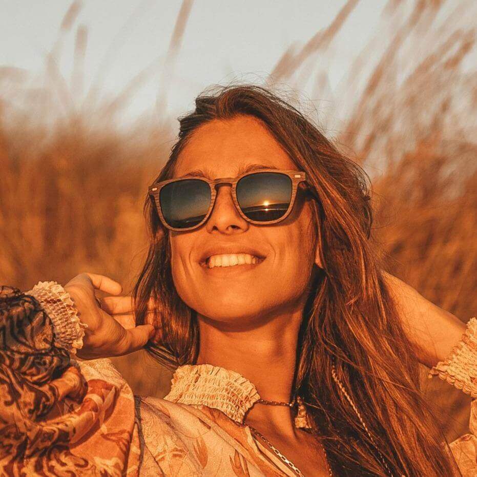 Lark - Unisex Wooden Sunglasses - Image 14