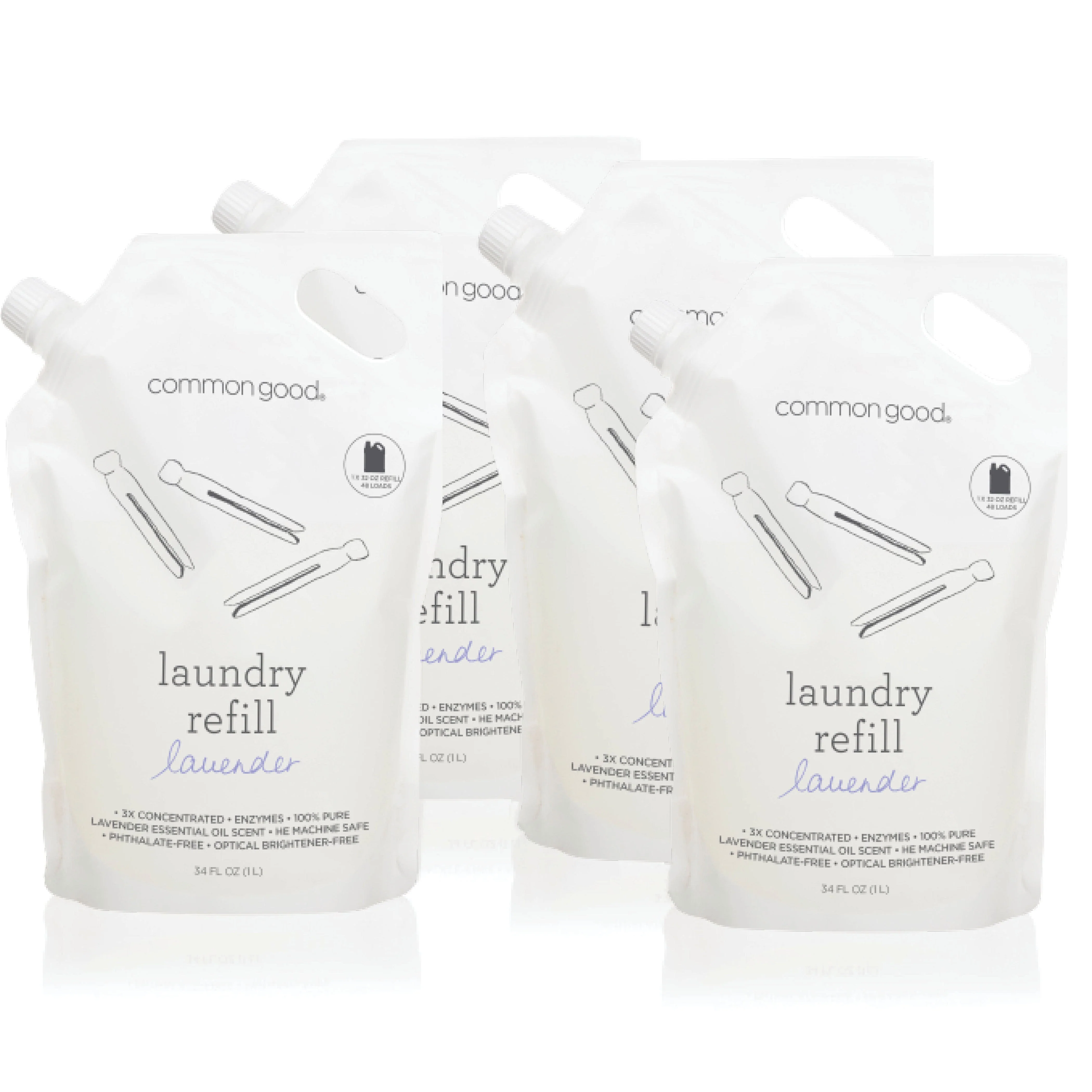 Laundry Detergent Refill Pouch, 34 Fl Oz - Image 10