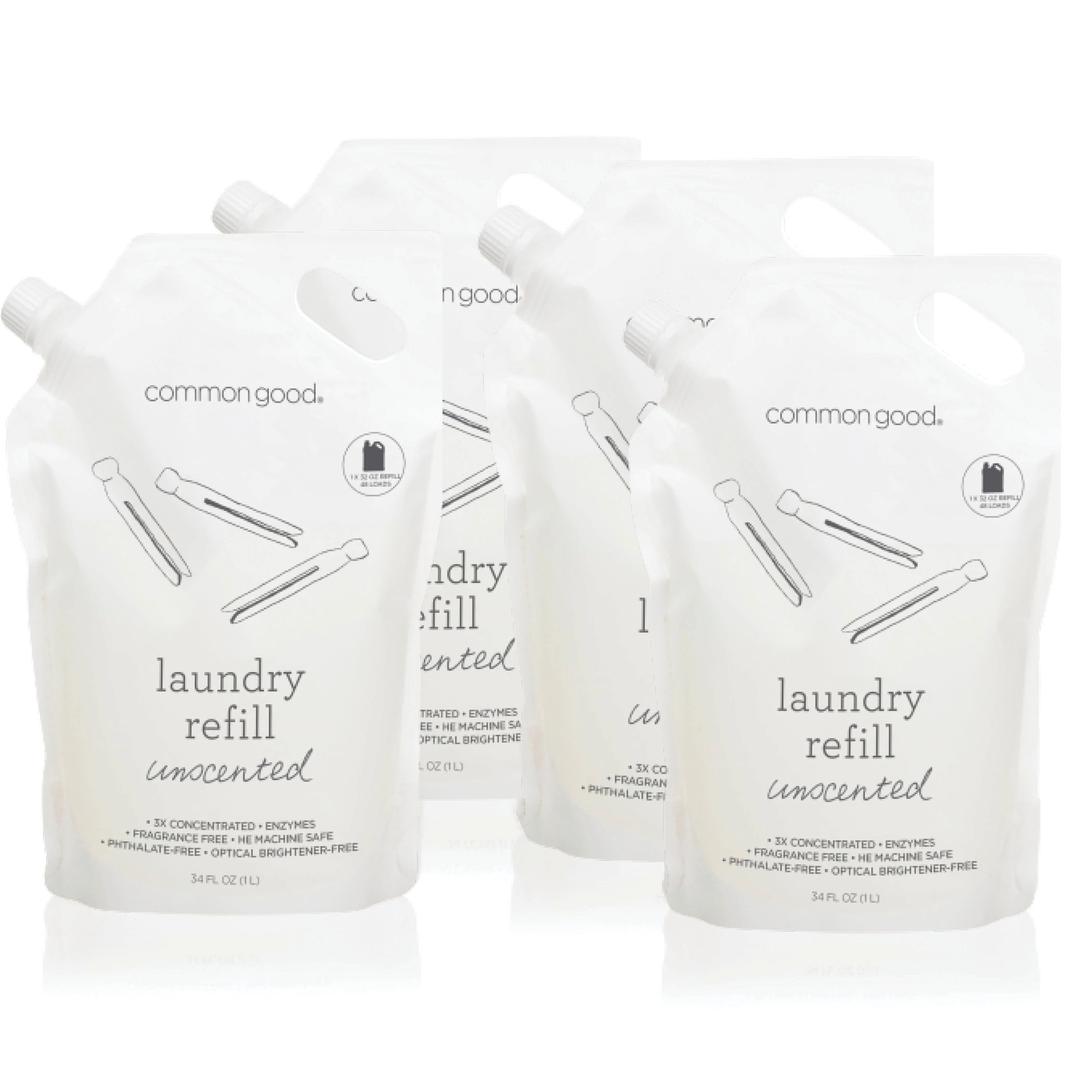 Laundry Detergent Refill Pouch, 34 Fl Oz - Image 11