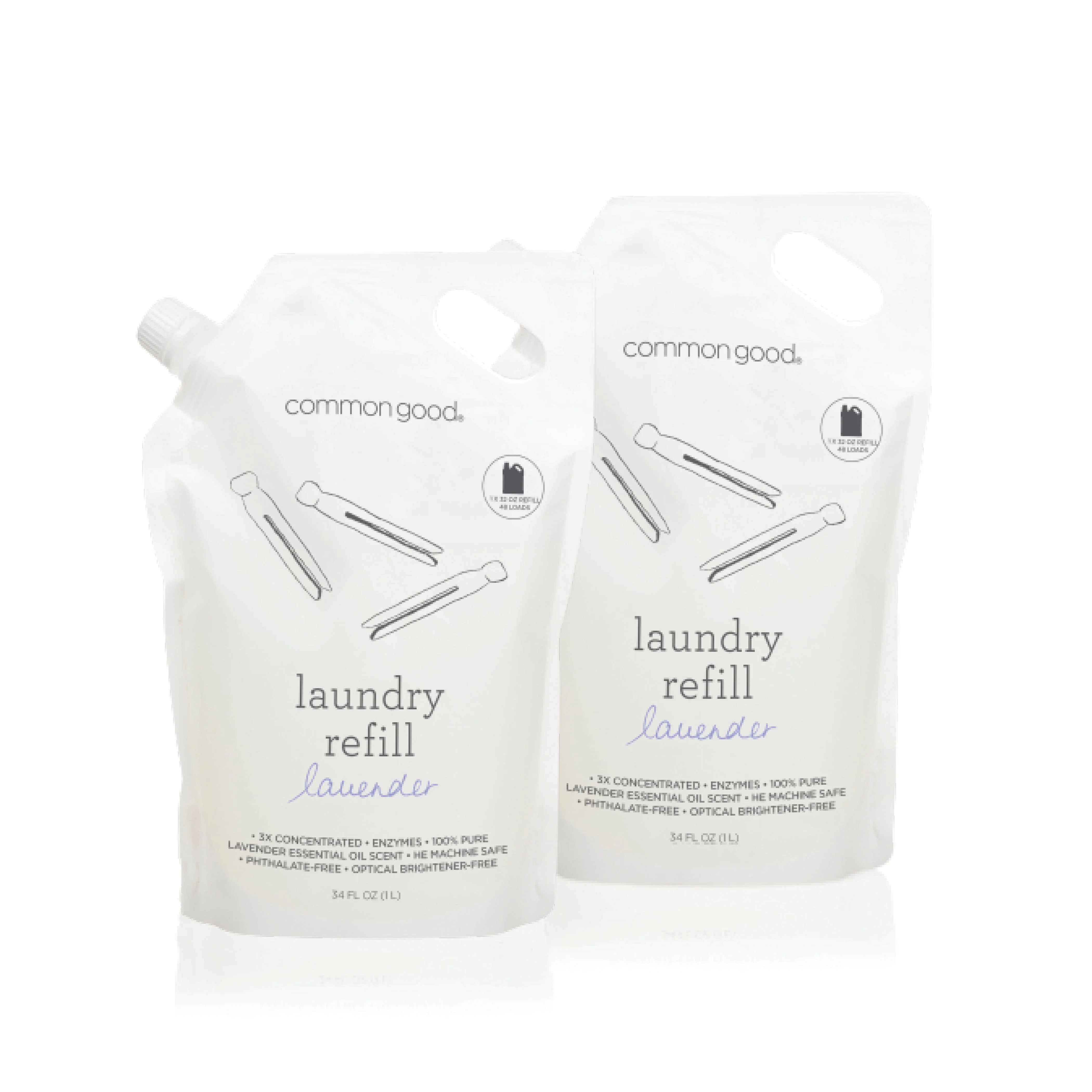 Laundry Detergent Refill Pouch, 34 Fl Oz - Image 7