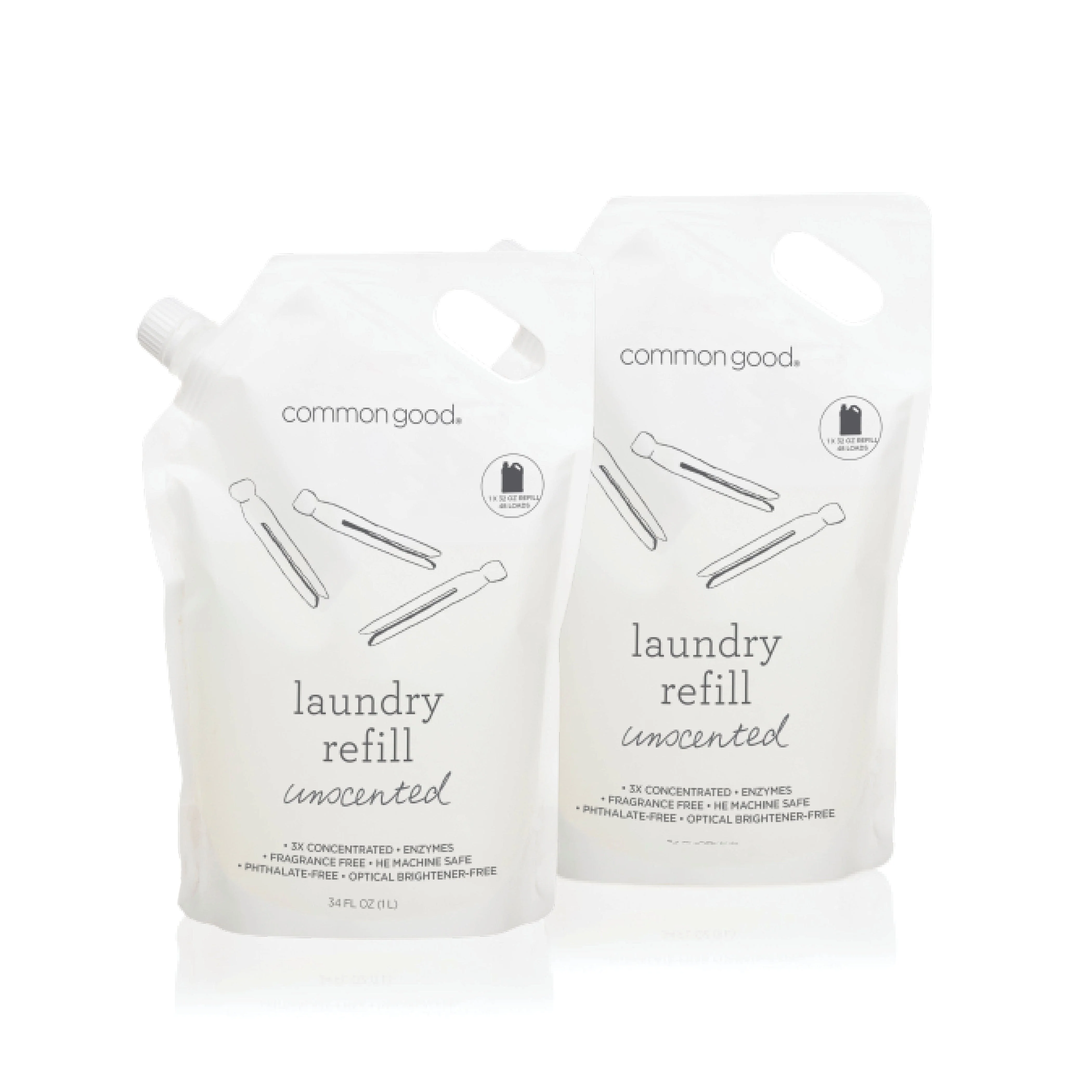 Laundry Detergent Refill Pouch, 34 Fl Oz - Image 8