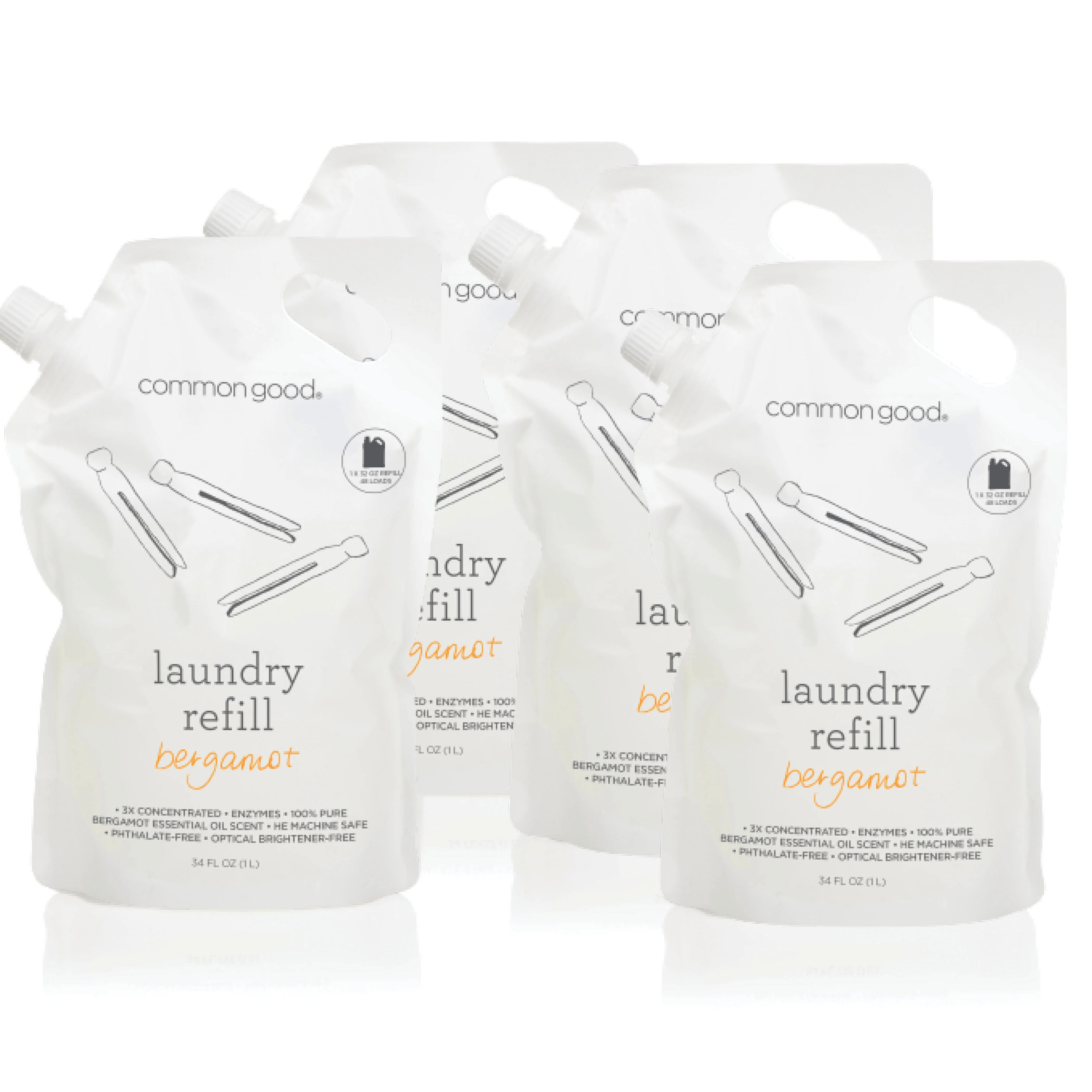 Laundry Detergent Refill Pouch, 34 Fl Oz - Image 9