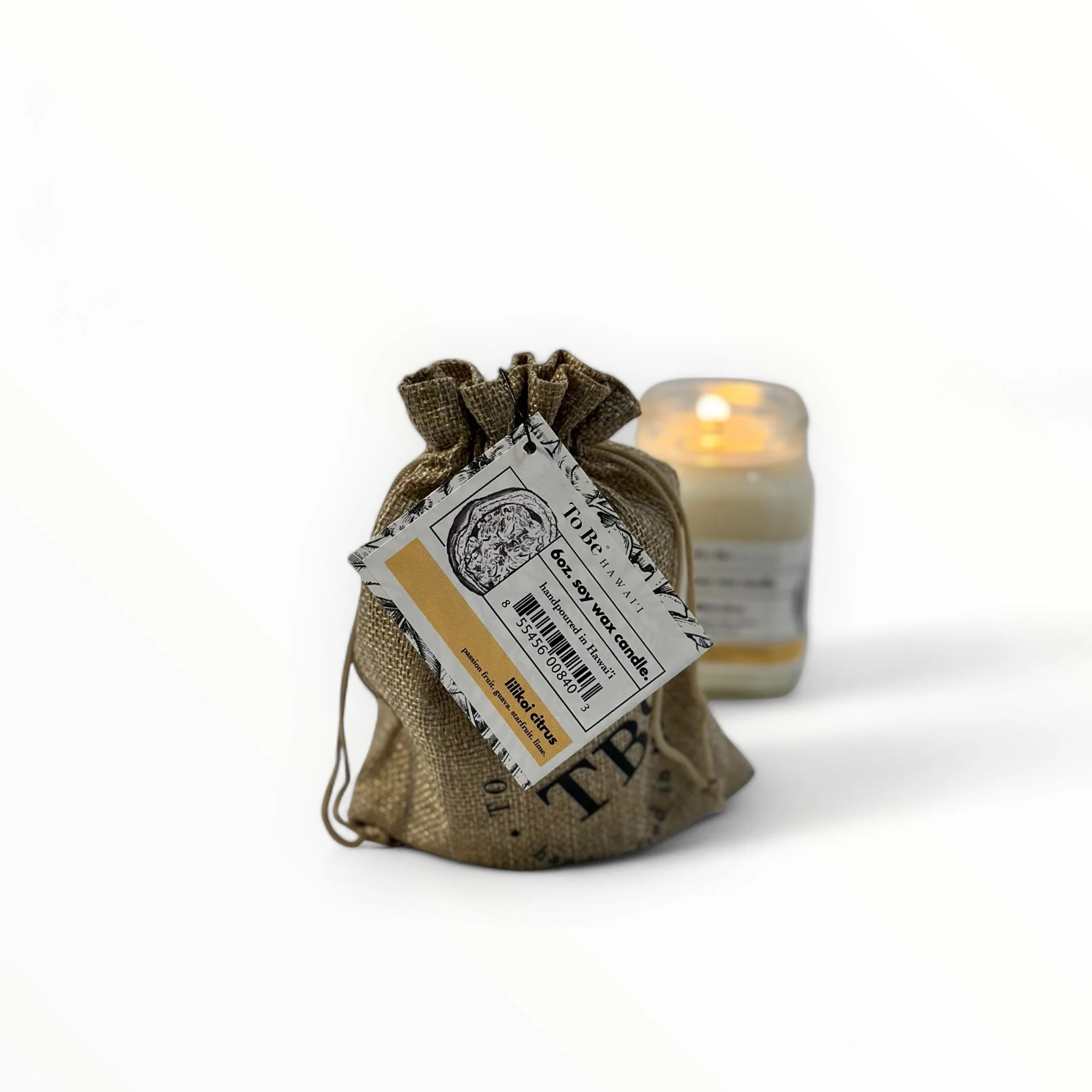 Lilikoi Citrus Soy Wax Candle - Image 4