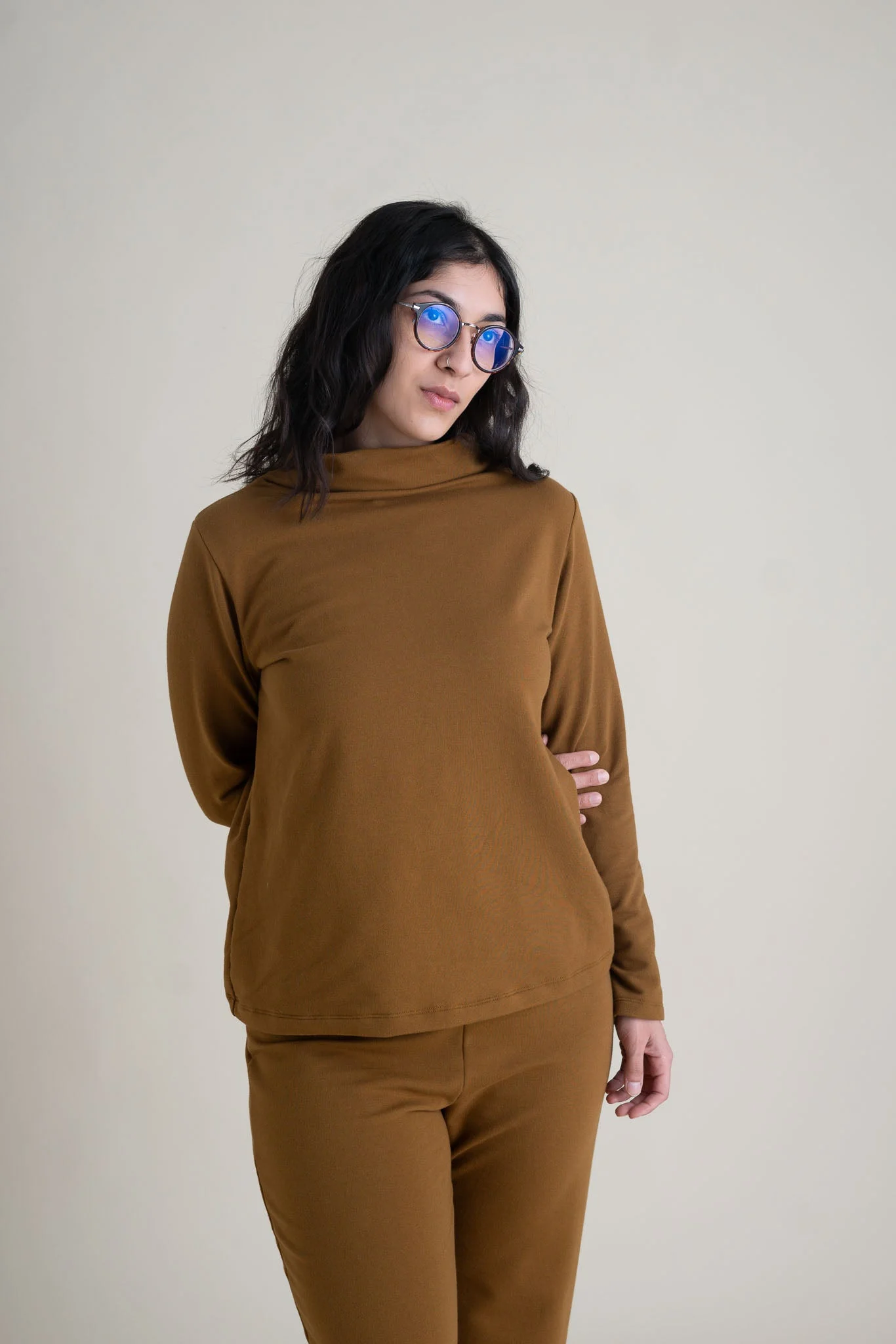 Lillie Top in Almond - Image 6
