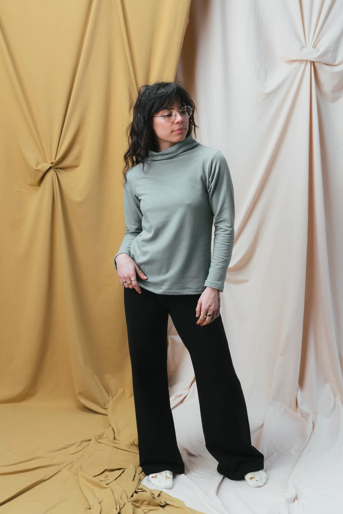 Lillie Top in Pistachio - Image 2