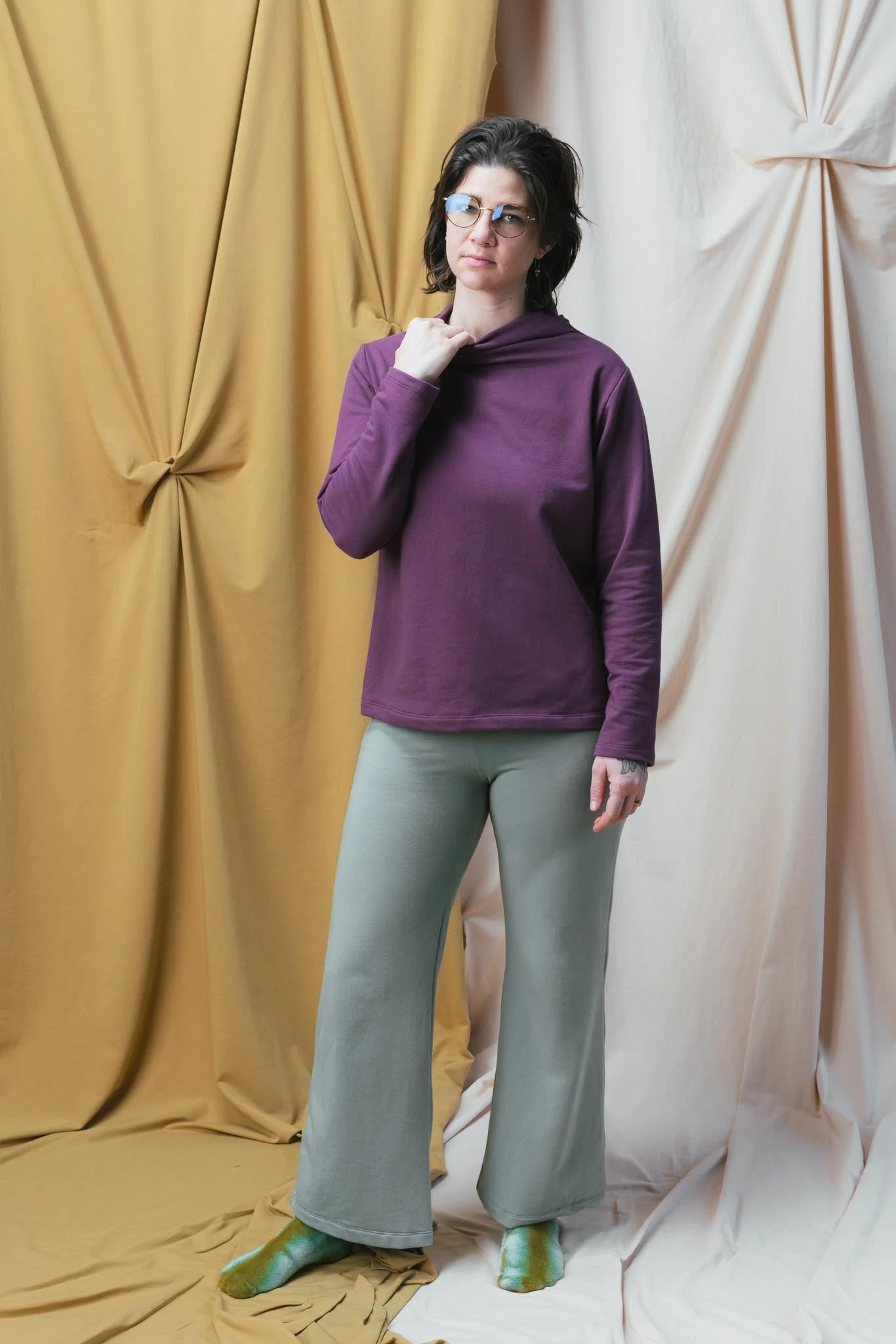 Lillie Top in Plum - Image 2