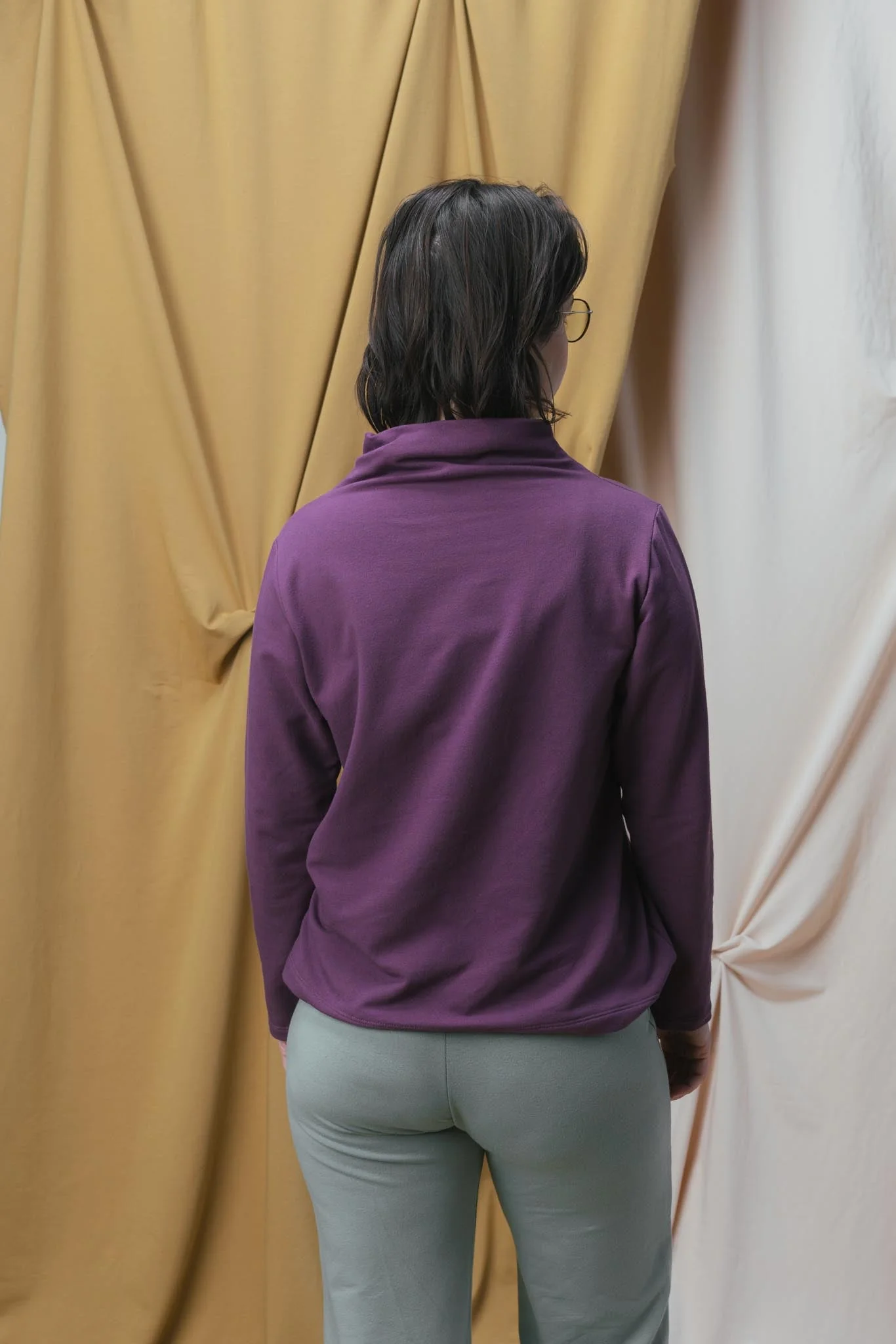 Lillie Top in Plum - Image 3