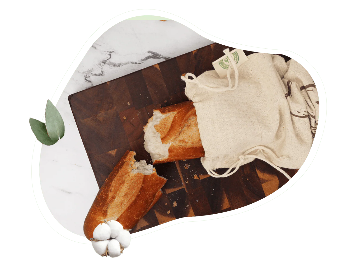 Linen Bread Bags - Image 5