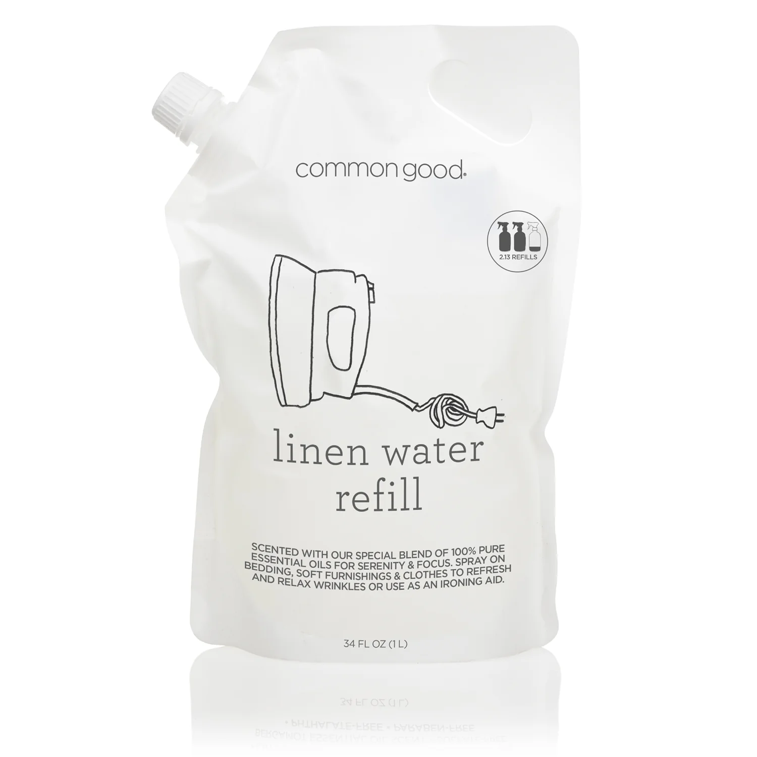 Linen Water Refill Pouch, 34 Fl Oz - Image 3