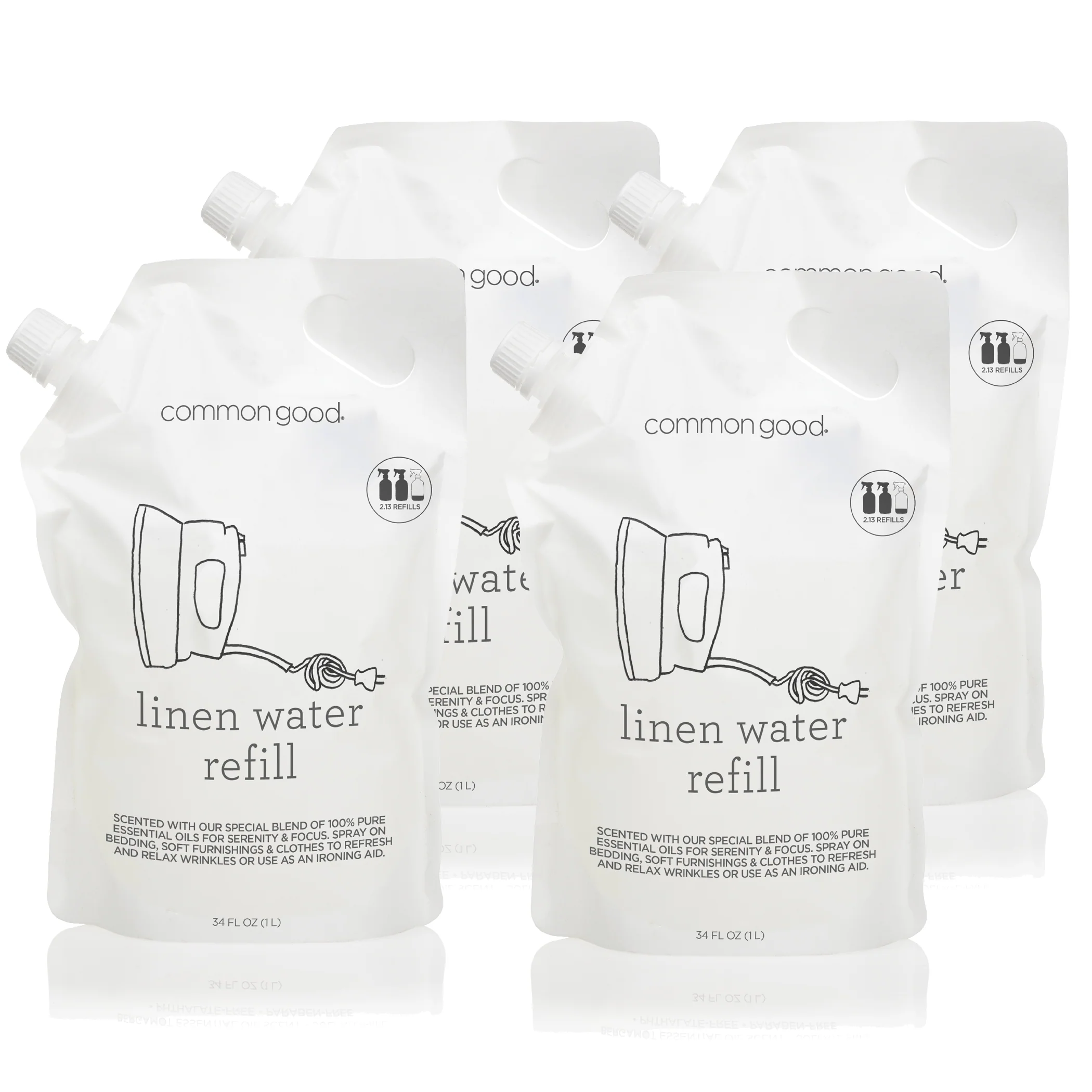 Linen Water Refill Pouch, 34 Fl Oz - Image 5
