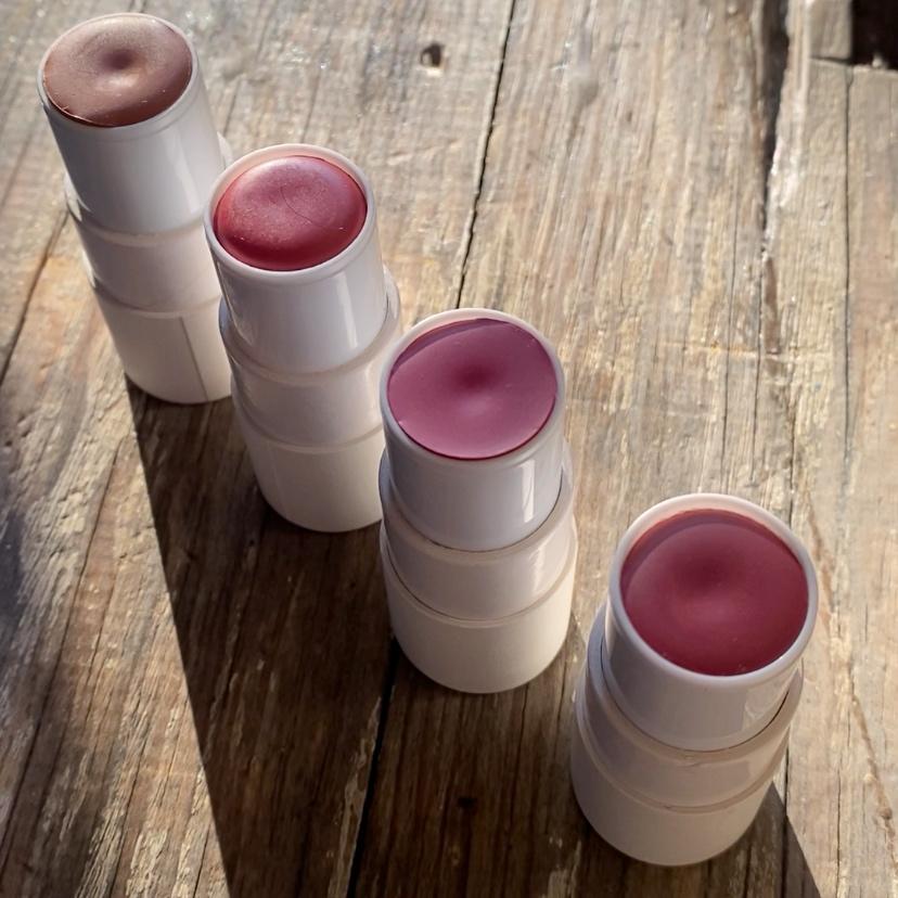 Lip & Cheek Bloom. 2 in 1 Natural Lipstick for Vibrant Color. - Image 8