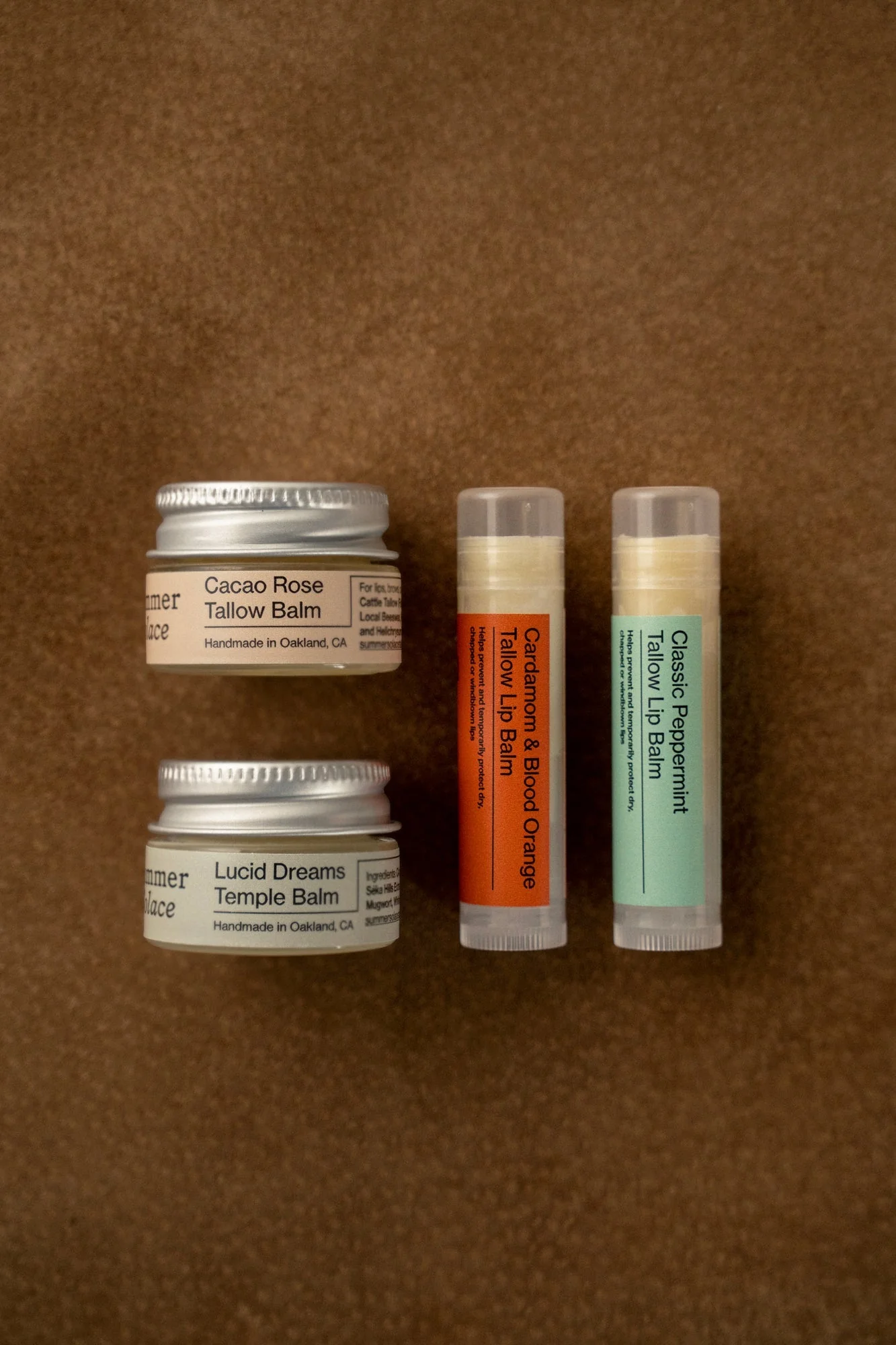 Lip & Temple Balm Set – Compact, Nourishing, Travel-Ready - Image 2