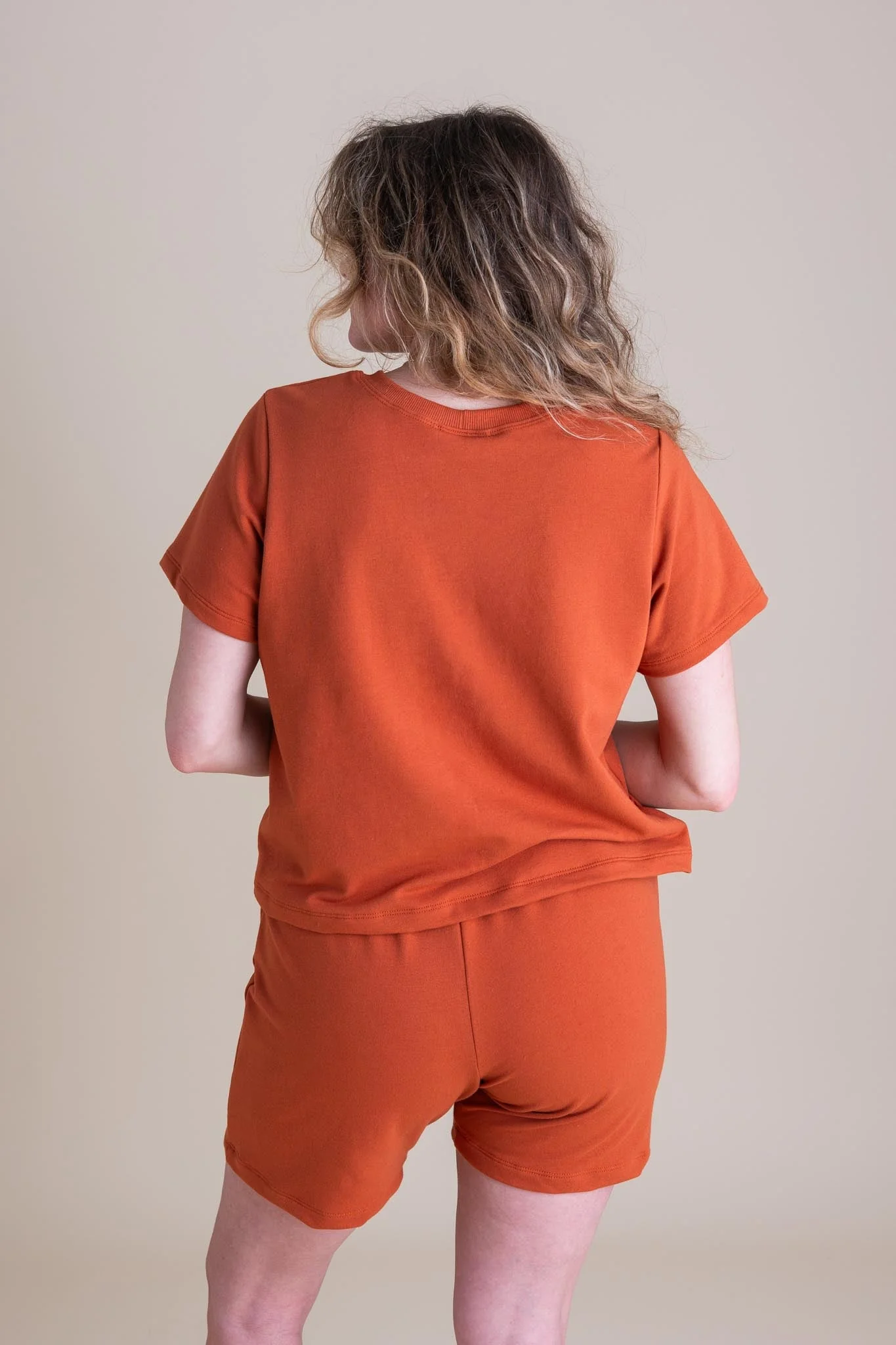 Liza Tee in Persimmon - Image 4