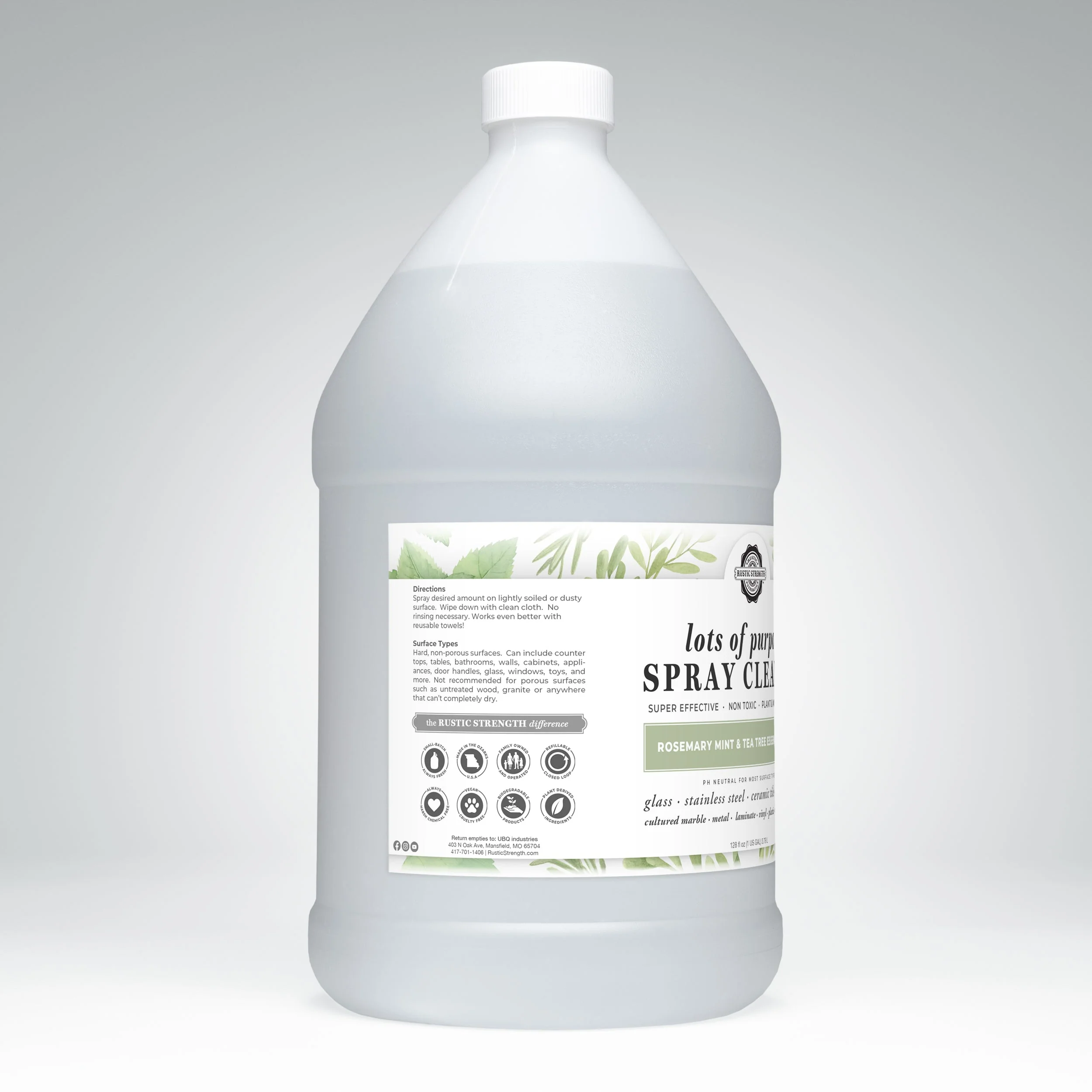 Lots of Purpose Spray Cleaner | Rosemary, Mint & Tea Tree - Image 4