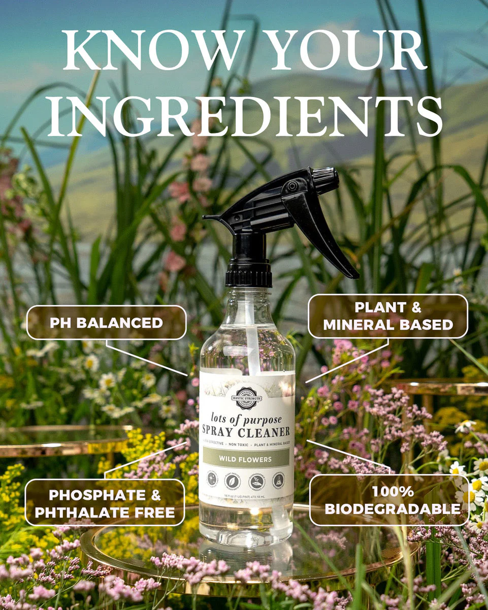 Lots of Purpose Spray Cleaner | Wild Flowers - Image 3