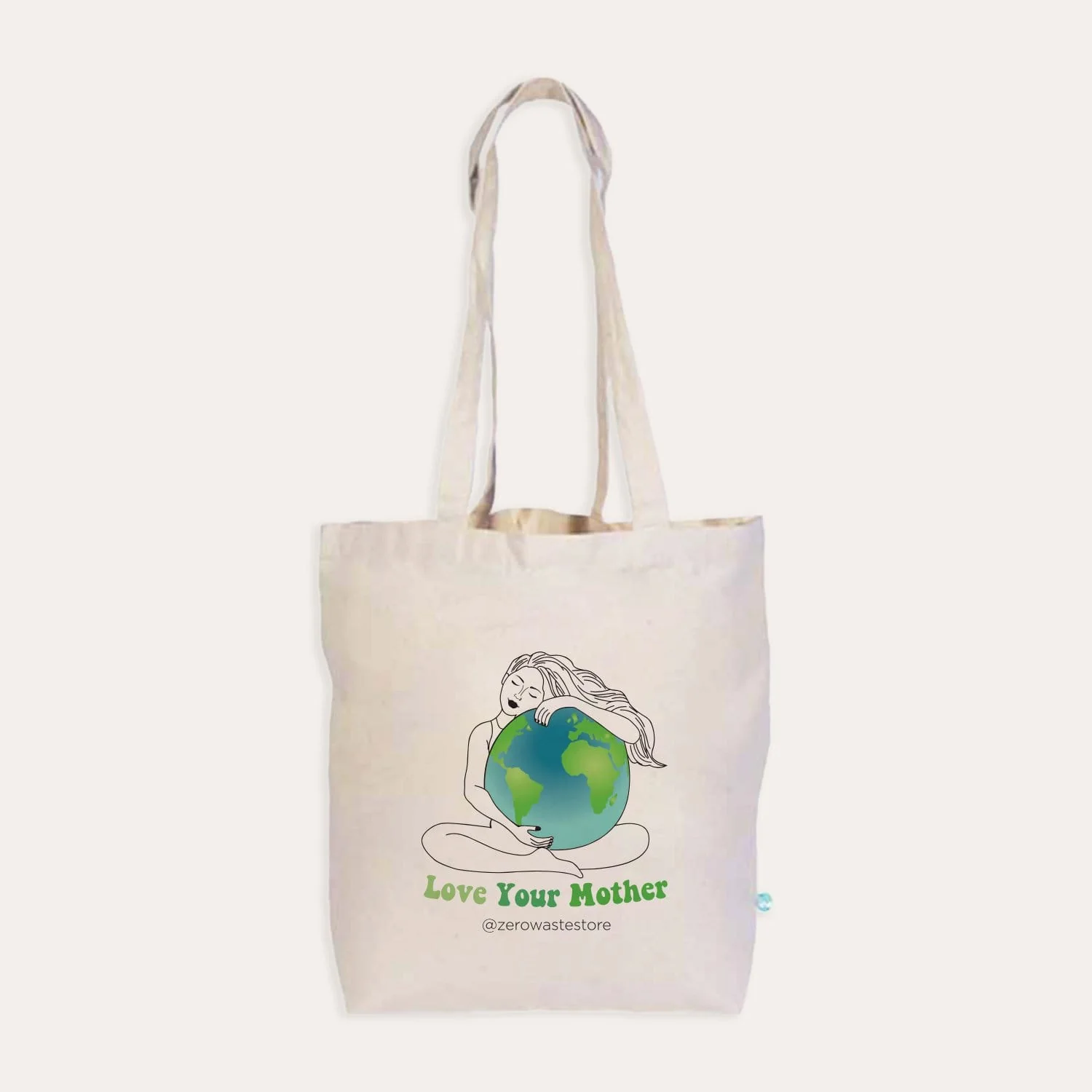 Love Your Mother Organic Tote Bag - Image 3