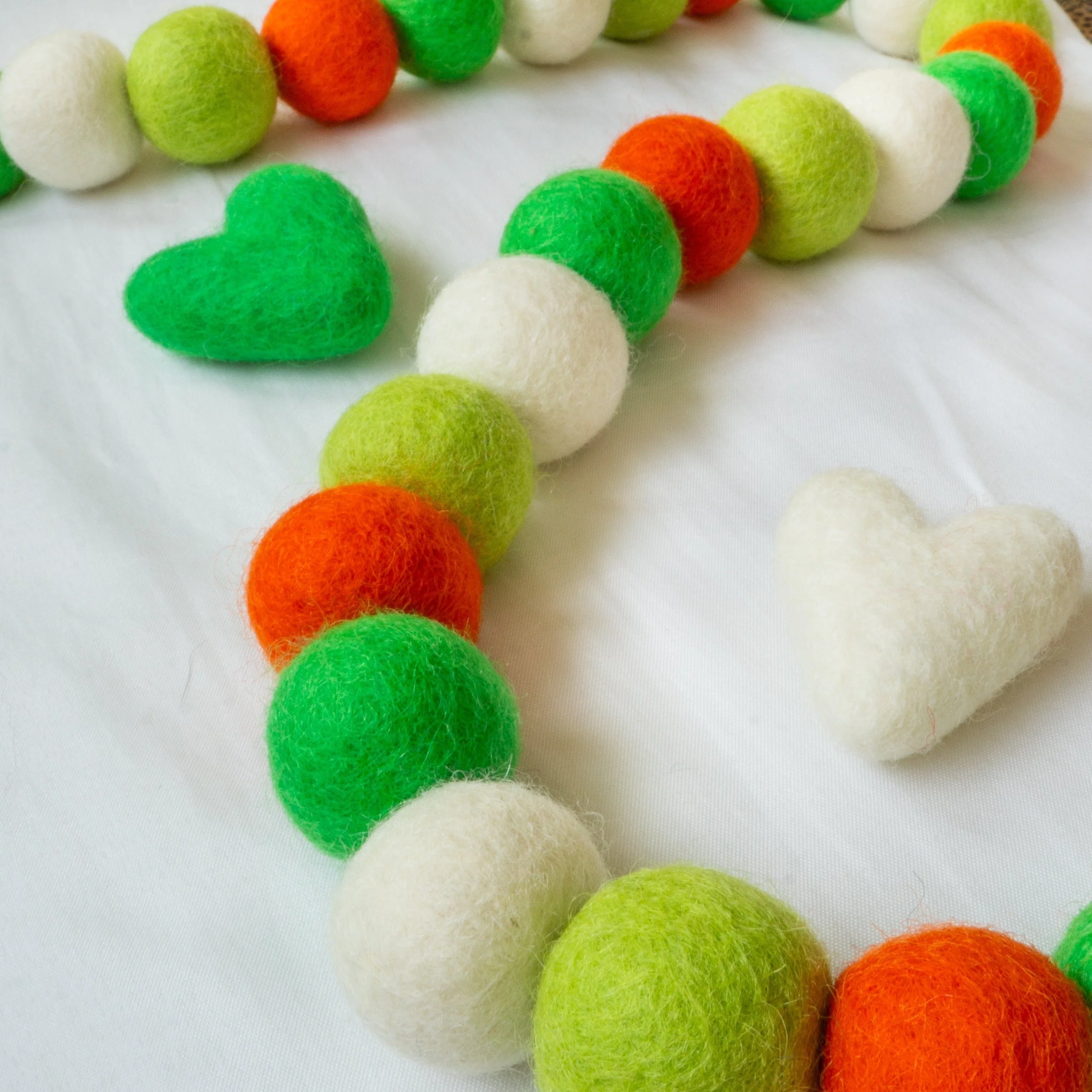 Lucky Orange St. Patrick's Day - Eco Garland - Image 2