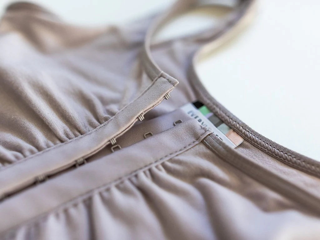 Maia Front Close Bra, Mauve - Image 5